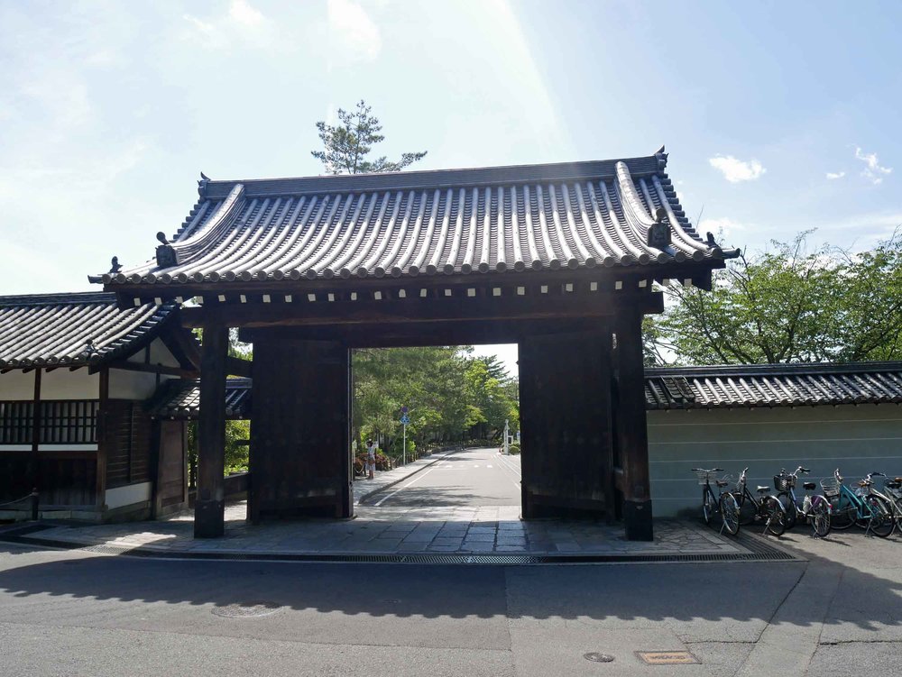  Gorgeous gates greet you at the entrance of Nanzen-ji temple complex. 