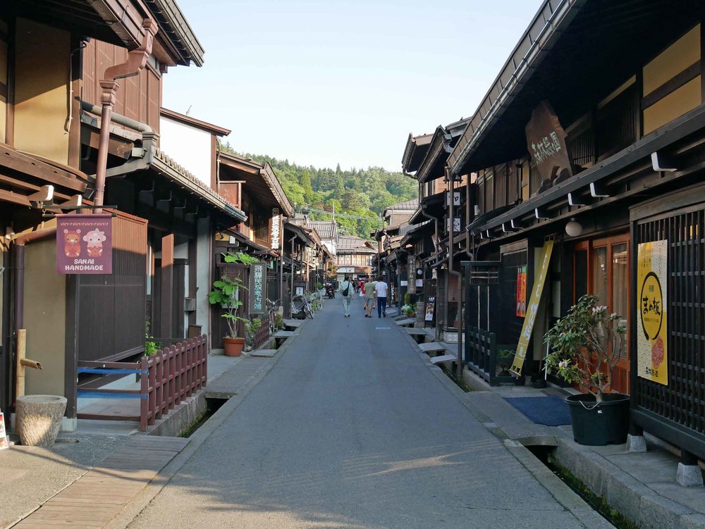  The old town of Takayama dates from the Edo period in the 1600s.&nbsp; 