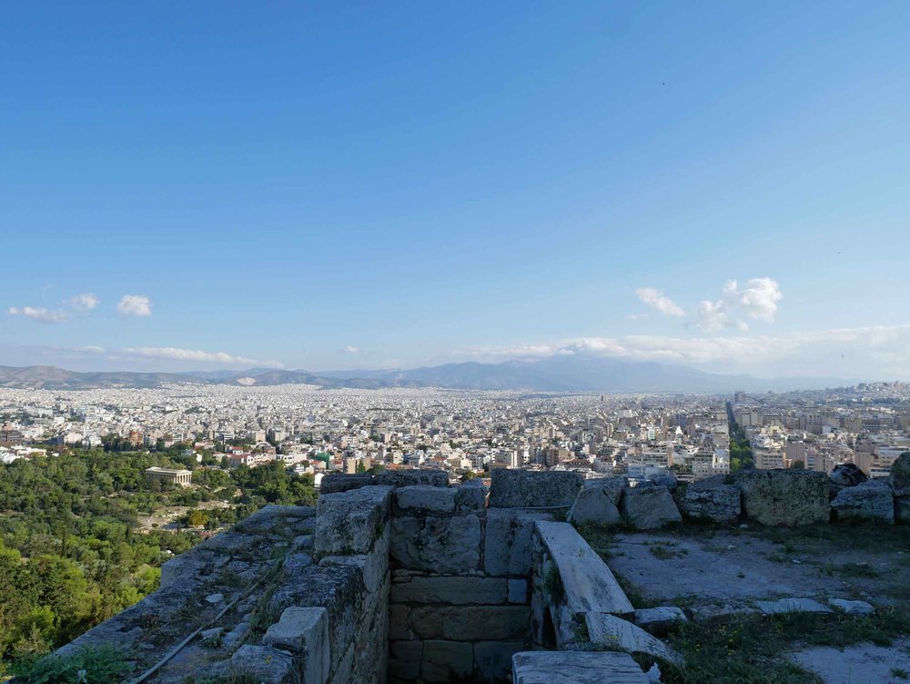  The Acropolis, or fortified city on the hill, dates from the 5th century BC. 