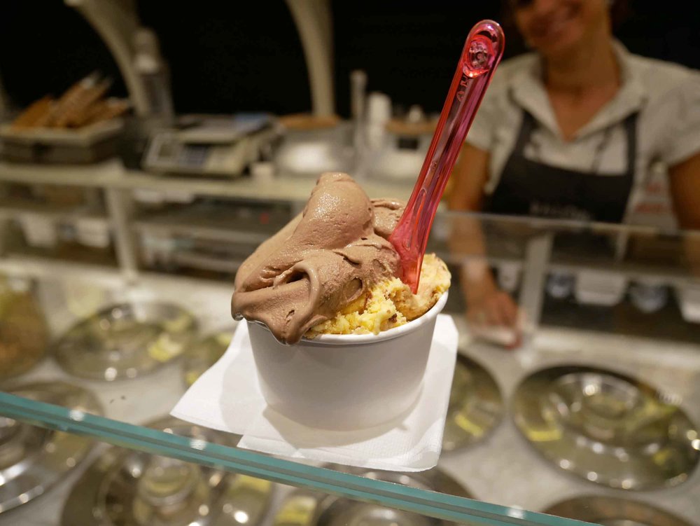  Literally 'la dolce vita.' Our first tastes of Italian gelato on this trip were divine.&nbsp; 