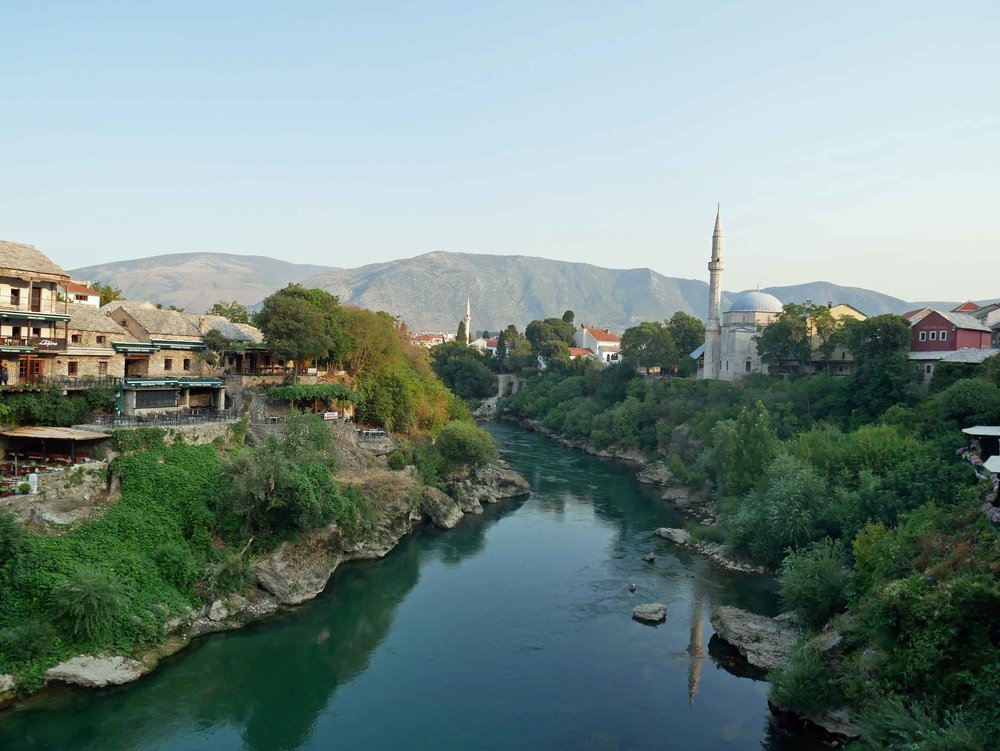  After our island holiday, we arrived to picturesque Mostar in the country's southern Herzegovina region (Aug 4).&nbsp;&nbsp; 