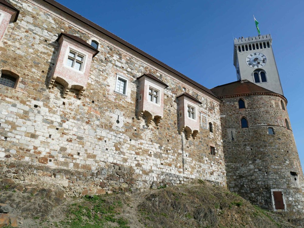  Ljubljana's Castle Hill offers extraordinary views of the old city as well as a close up look at the historic building itself.&nbsp; 