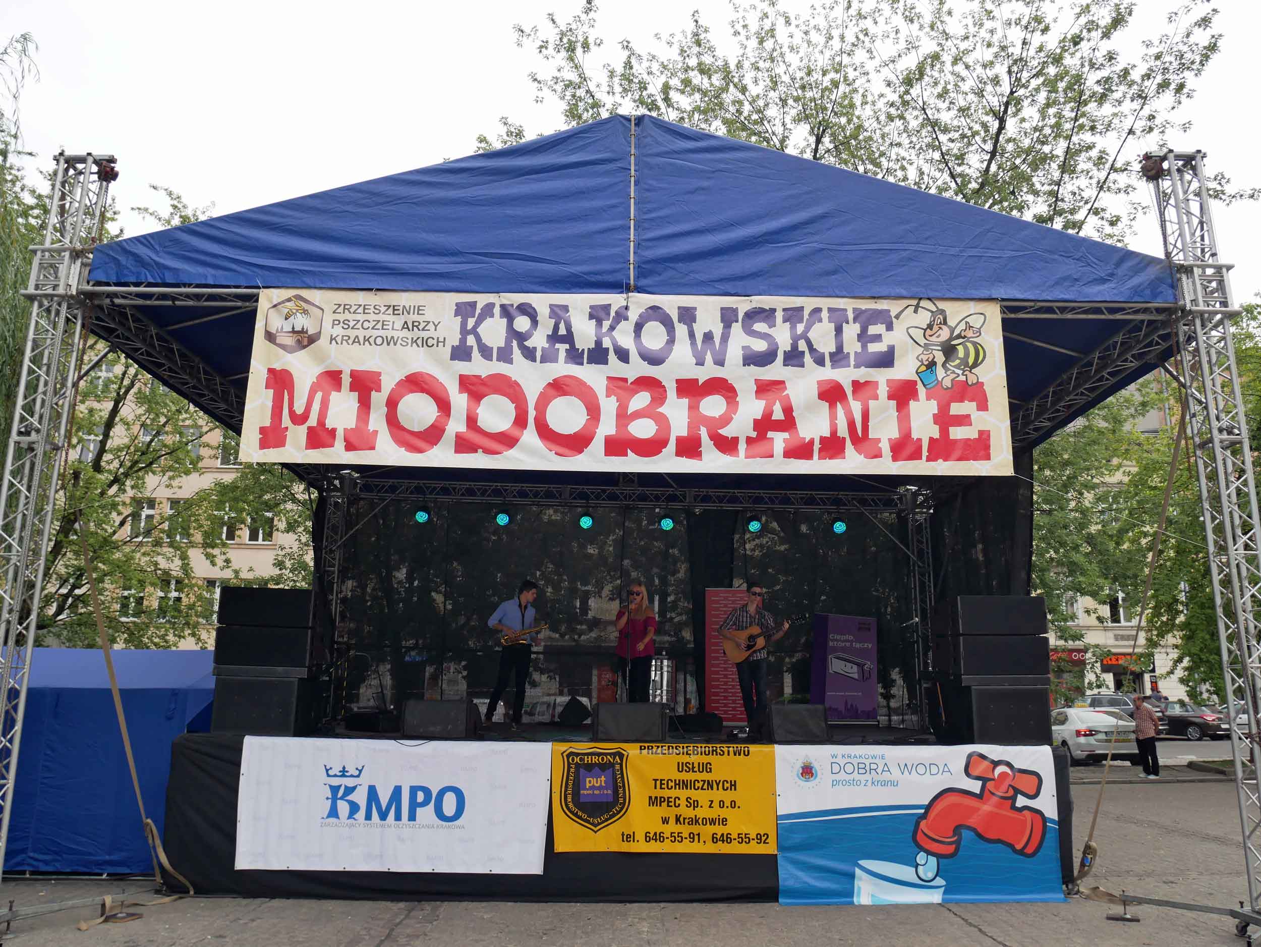  We happened upon a market festival celebrating Krakow Honey Harvest &amp; Bee-Keepers, which felt like kizmut as Martin had just finished reading  The History of Bees  by Maja Lunde. 