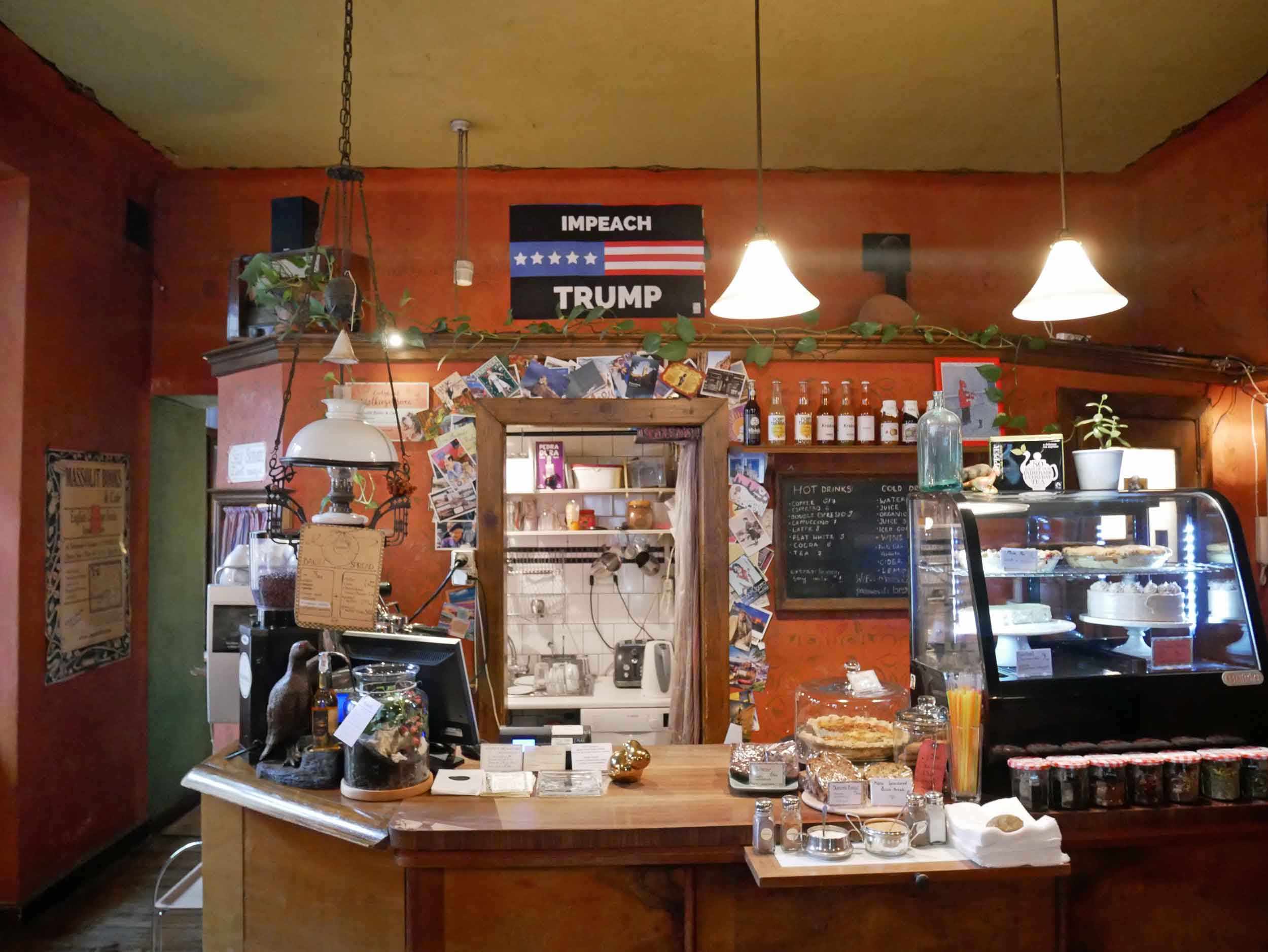  A wonderful recommended stop (thanks, Jasmine!), the beautiful Massolit Books &amp; Café is an independent English-language book shop located in Krakow's old town. 