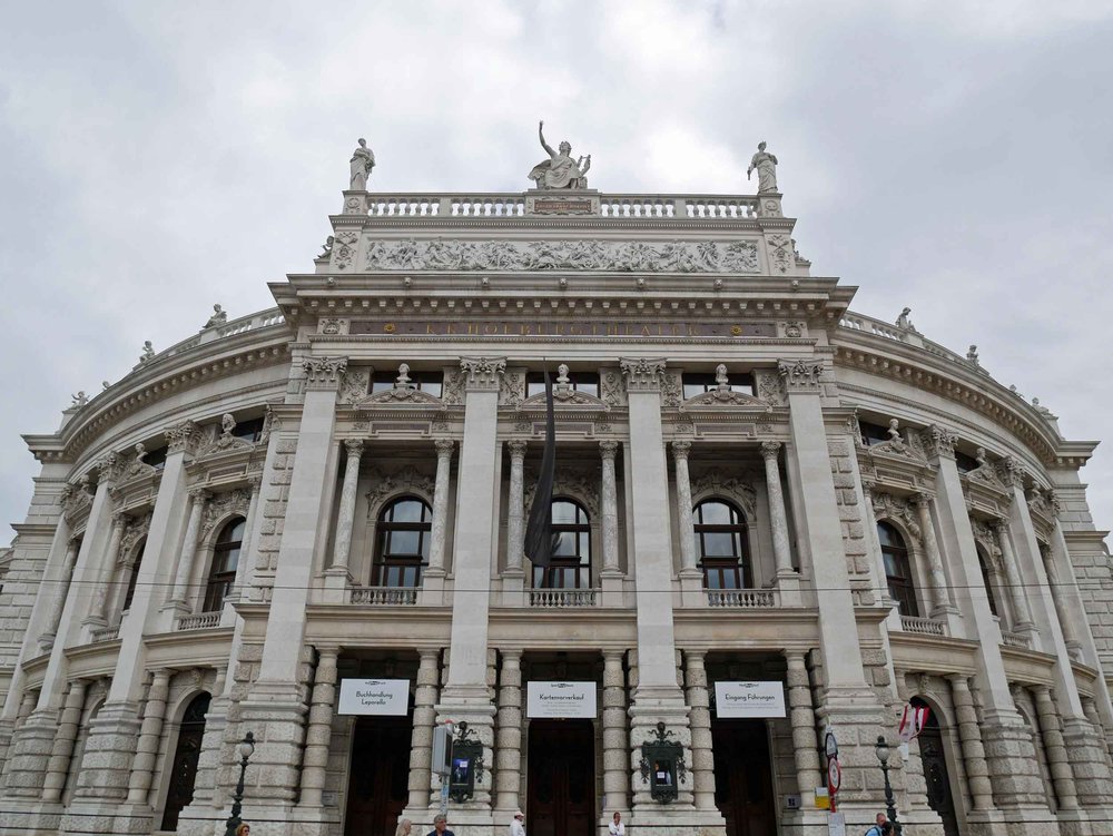  Vienna's stunning Burgtheatre is one of the most important German language theatre’s in the world and features magnificent staircases painted by the artist Gustav Klimt. 