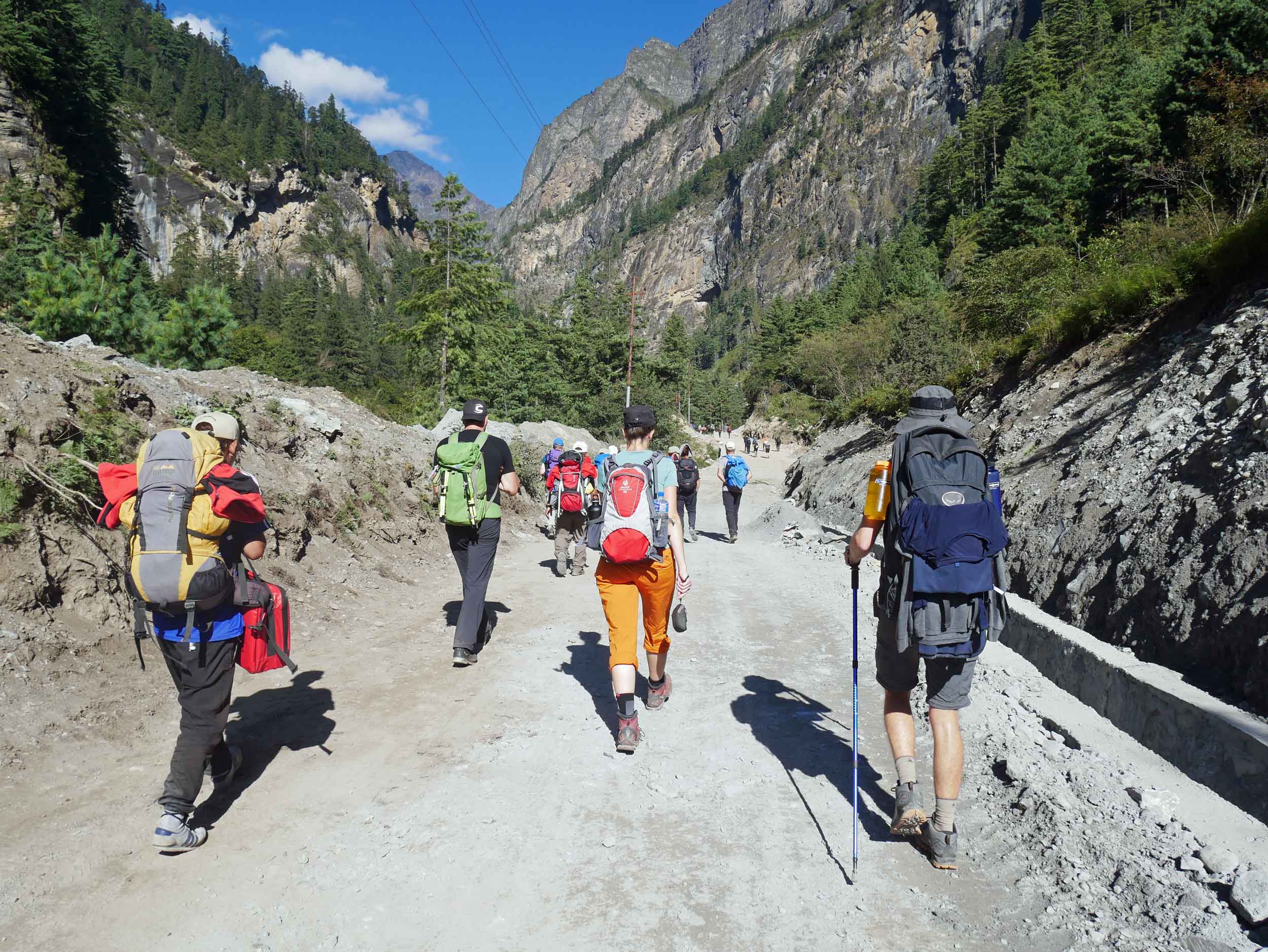 Early on, we certainly weren’t alone – especially in the mornings when most hikers headed out for the day's adventure on the trail.