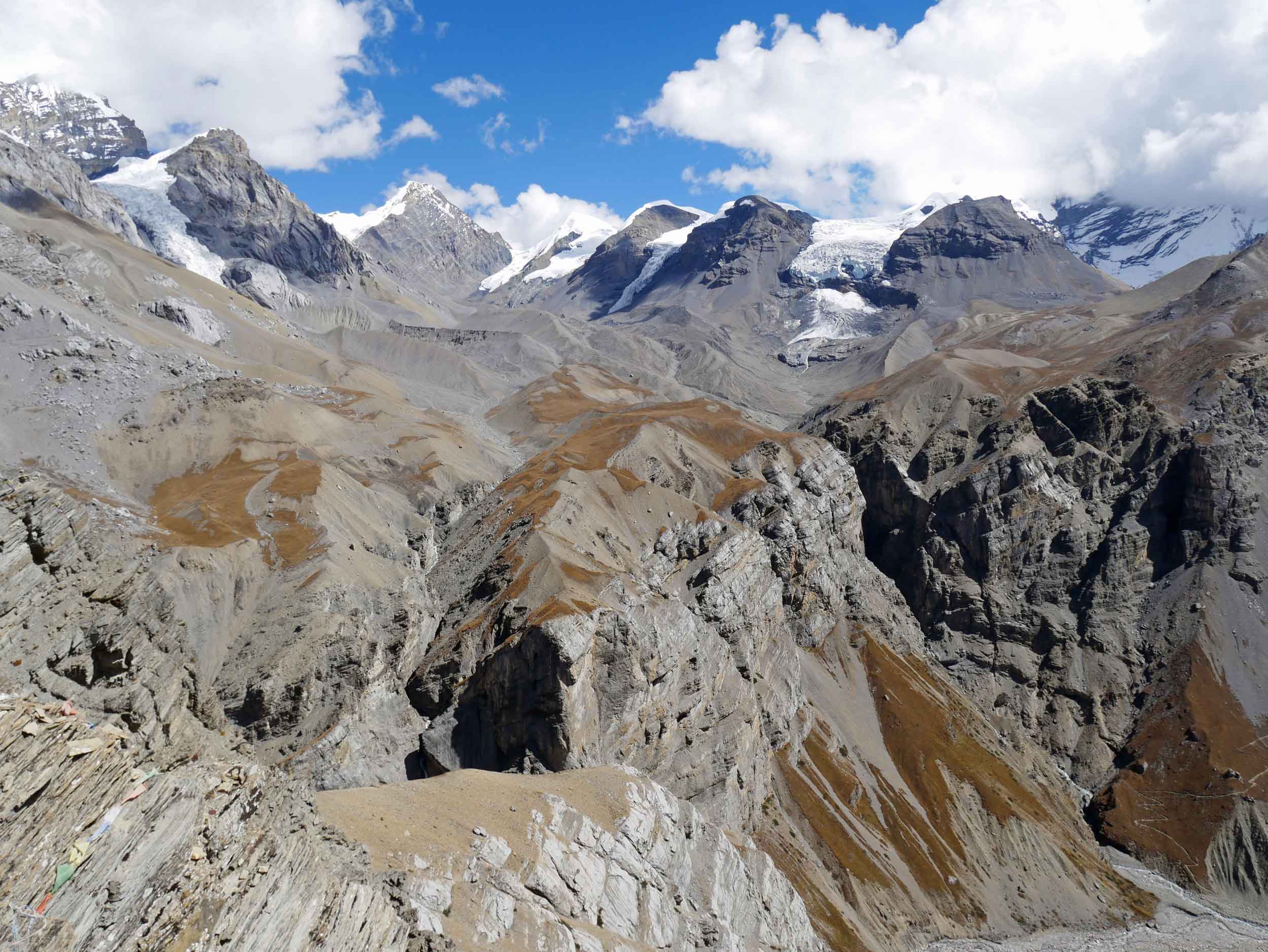 The landscape at High Camp couldn’t be more desolate and divine.