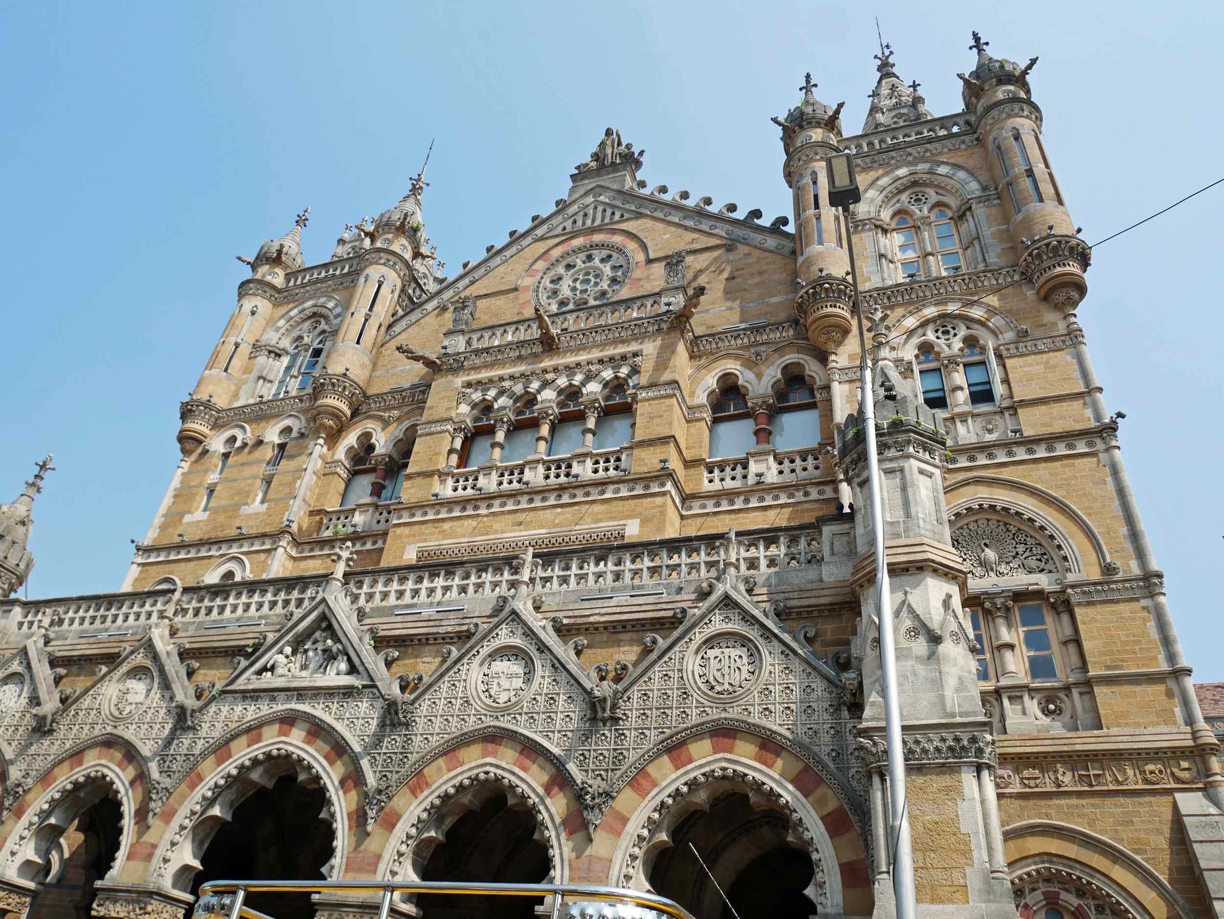  The Chhatrapati Shivaji Maharaj Terminus, previously known as Victoria Terminus, was built in the late 1800s in Indian Goth style and still houses the central railway.&nbsp;&nbsp; 
