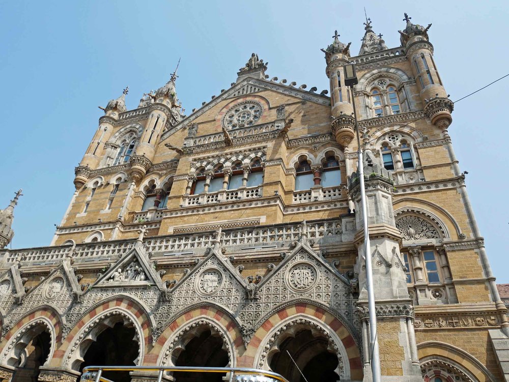  The Chhatrapati Shivaji Maharaj Terminus, previously known as Victoria Terminus, was built in the late 1800s in Indian Goth style and still houses the central railway.&nbsp;&nbsp; 
