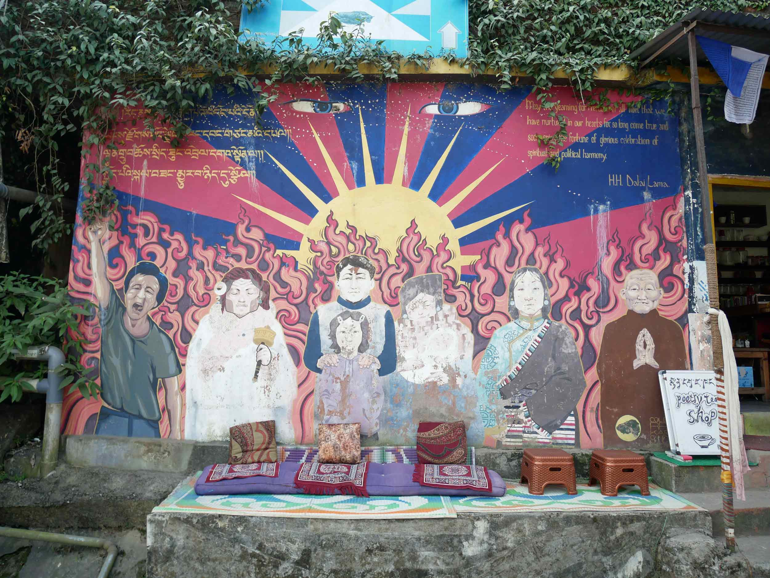  McLeod Ganj is the residence-in-exhile for Tiben refugees, including His Holiness, the Dalai Lama (Nov 2). 