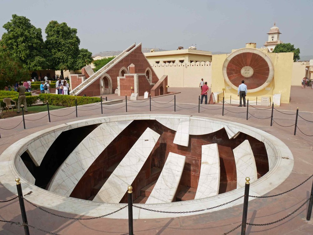  Jantar Mantar is a collection of nineteen architectural astronomical instruments built by the Rajput king Sawai Jai Singh II, completed in 1734. 