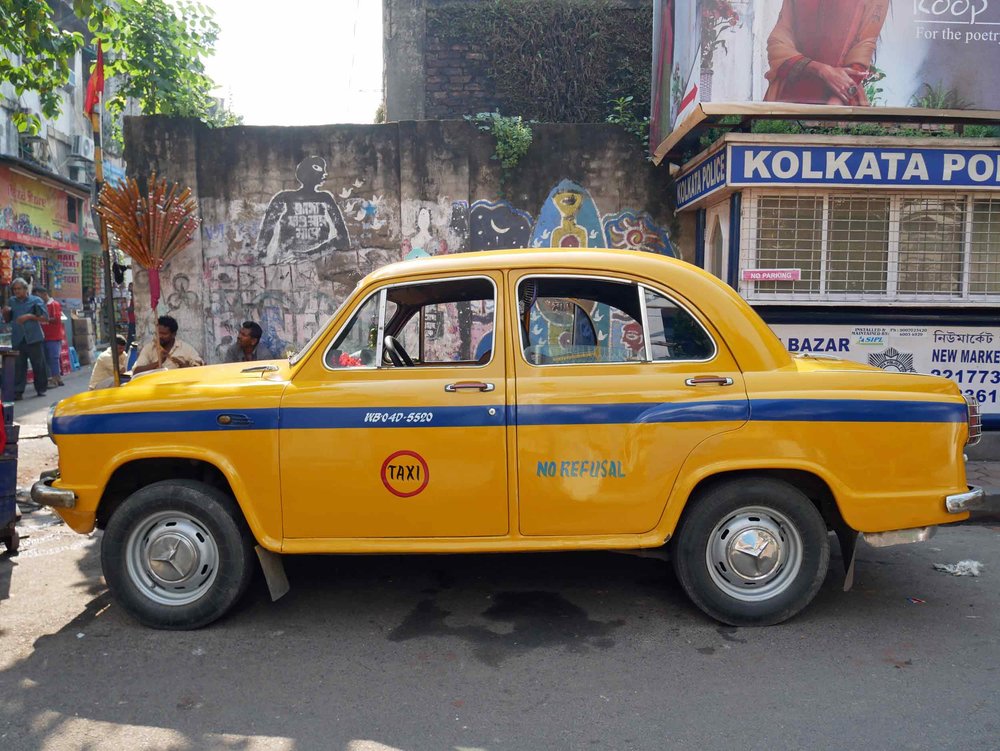  We fell for the charming old-school taxis and cars we spotted all over Kolkata (Nov 19). 