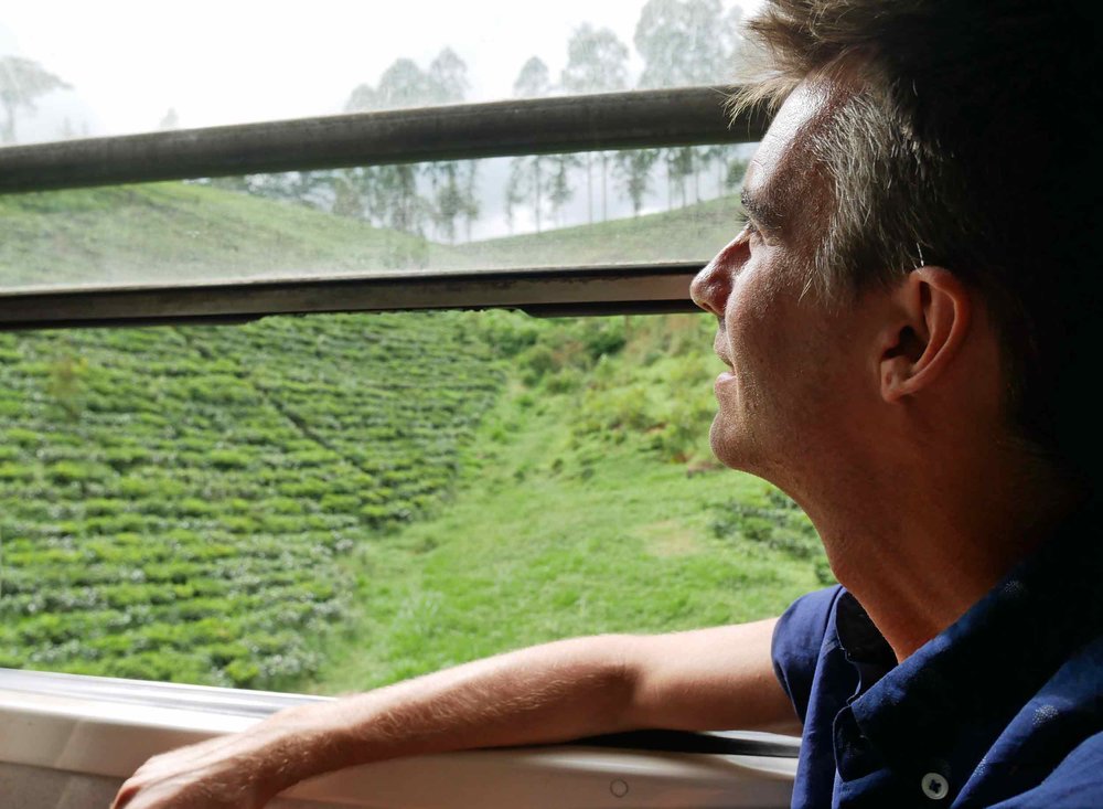  All aboard!&nbsp;The train journey from Kandy to Ella was truly spectacular, taking us through lush forest, tea plantations and more (Dec 15). 