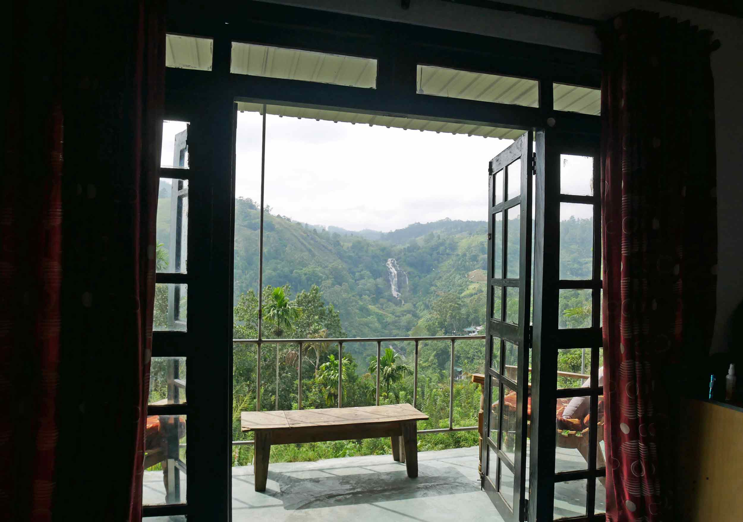  You can’t beat the views from here at Village View Homestay in Ella! 