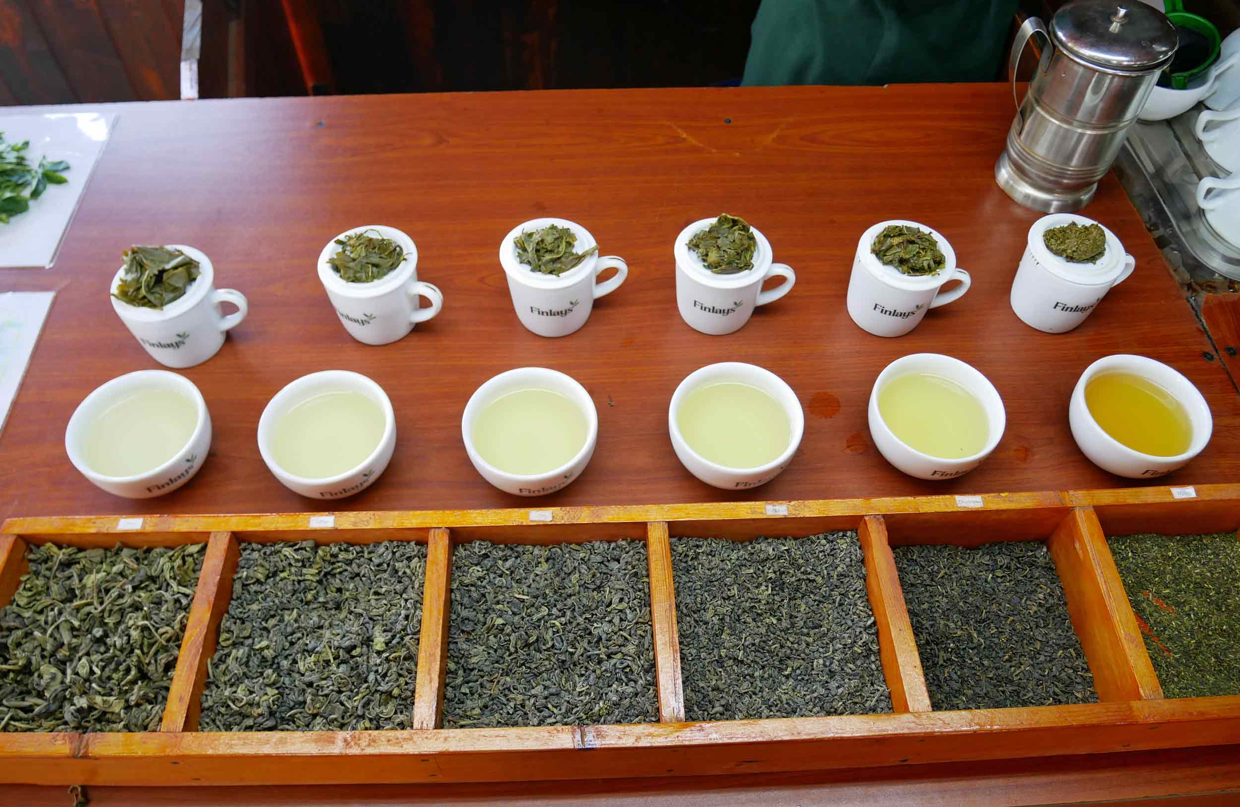  Heaven!&nbsp;Green tea in every shade! While in Ella we visited two tea factories (no photos allowed!) – black tea at Uva Halpewatte and this Green tea factory at Newburgh. 