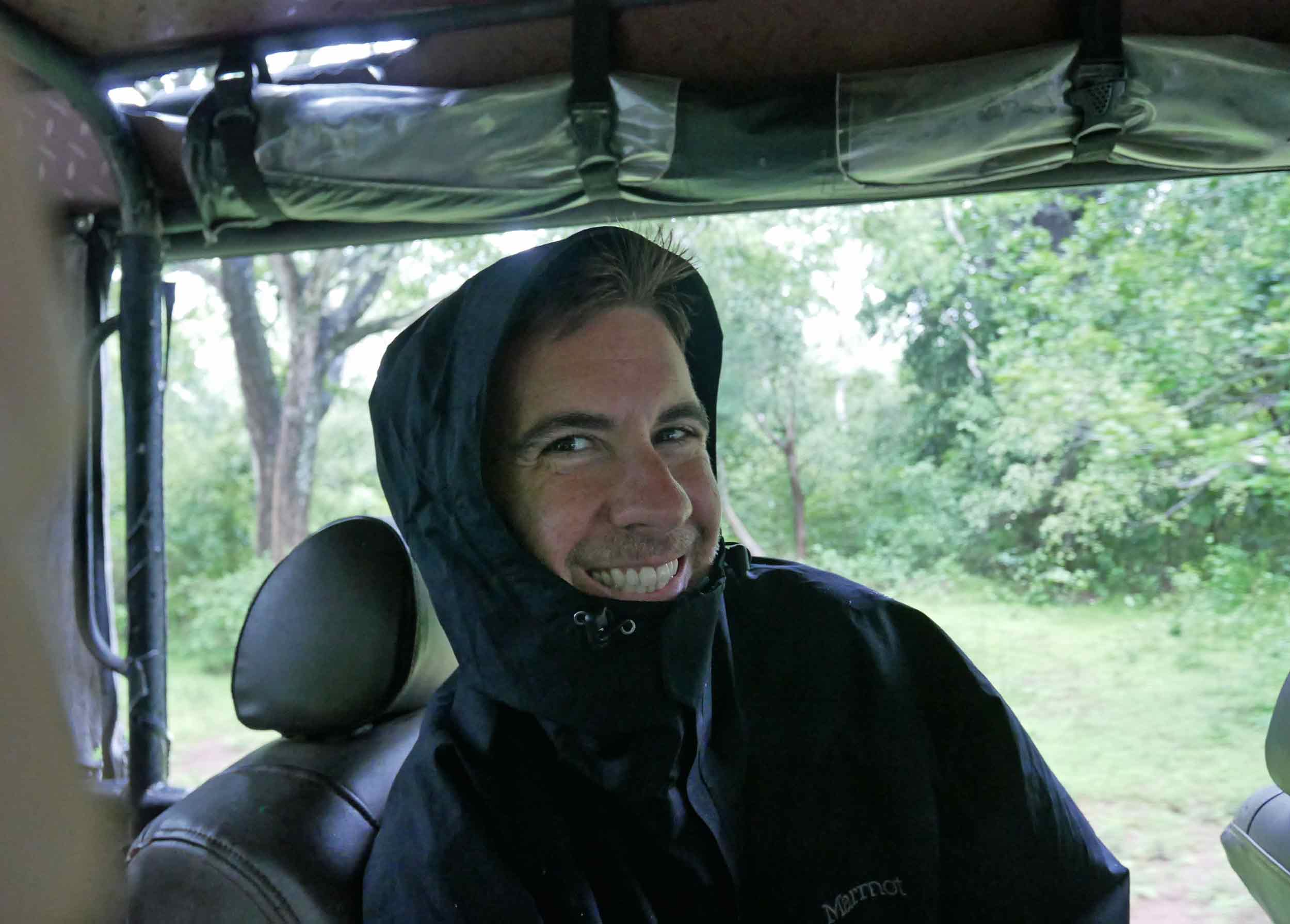 It was a chilly, damp morning, so we made sure to bundle up!