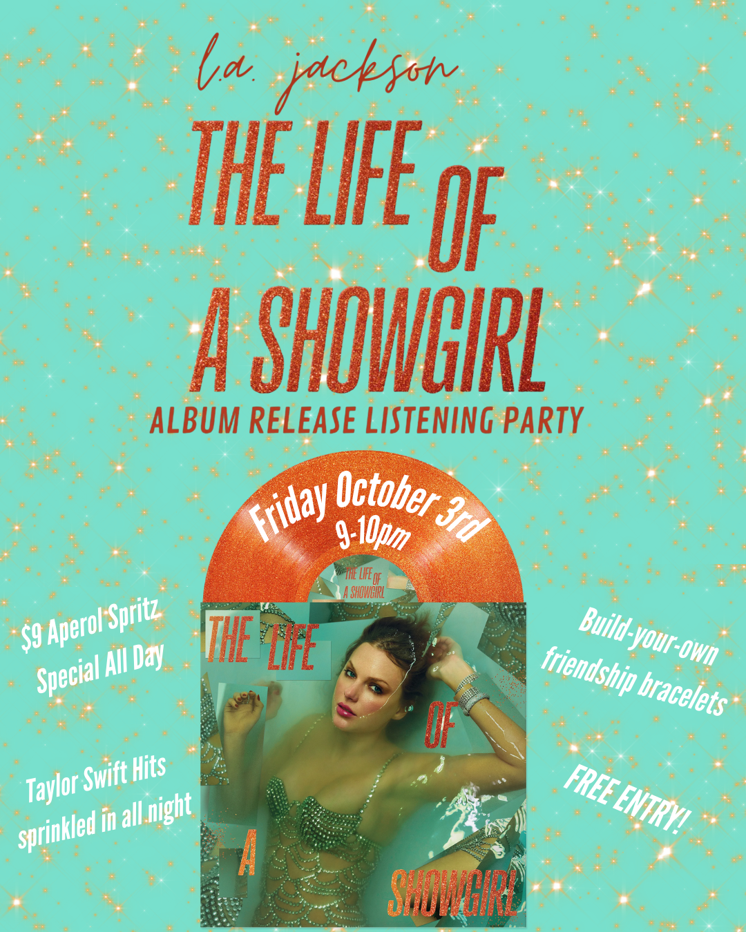 Taylor Swift Power Hour and The Life of a Showgirl Listening Party 