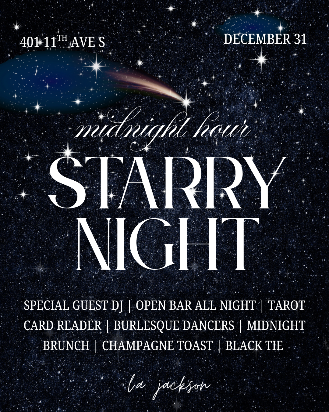 L.A. Jackson's Midnight Hour: Starry Night