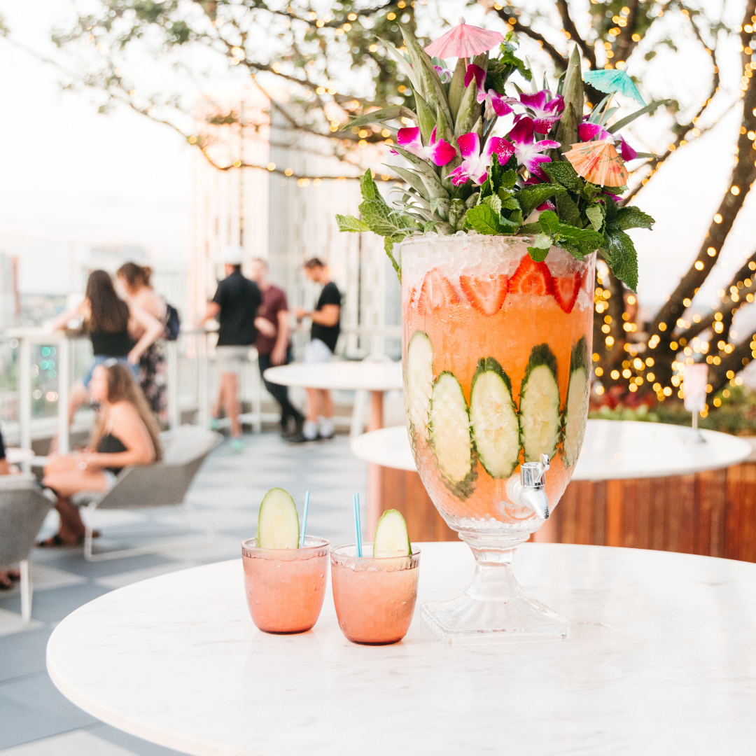 Large Party Cocktails at LA Jackson