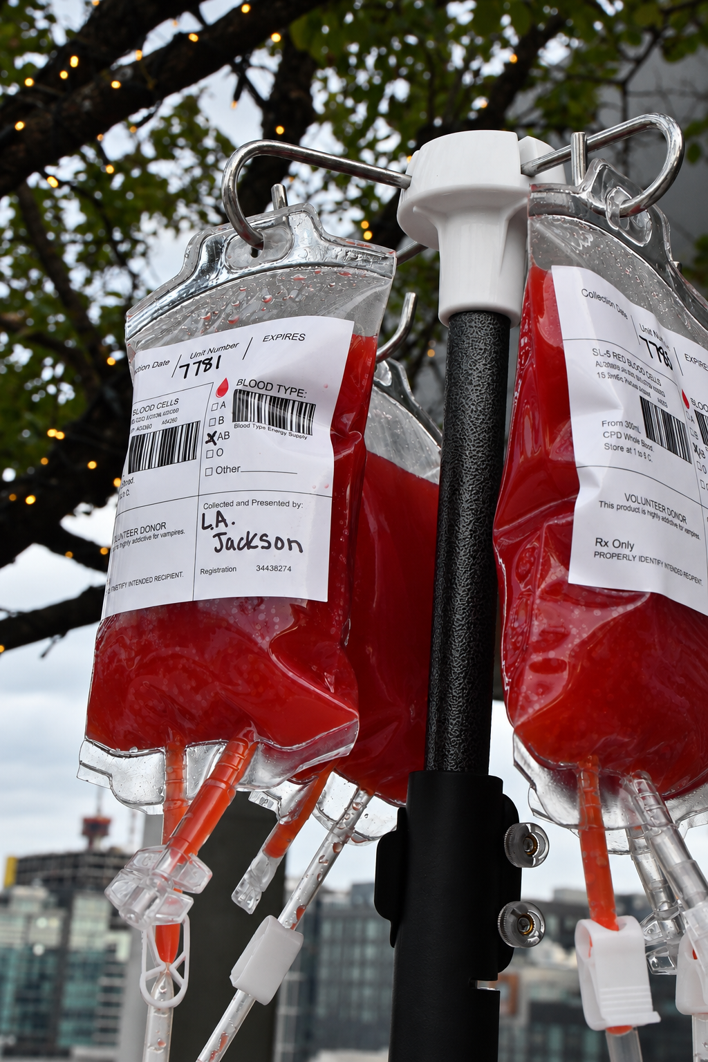 Halloween Blood Bags