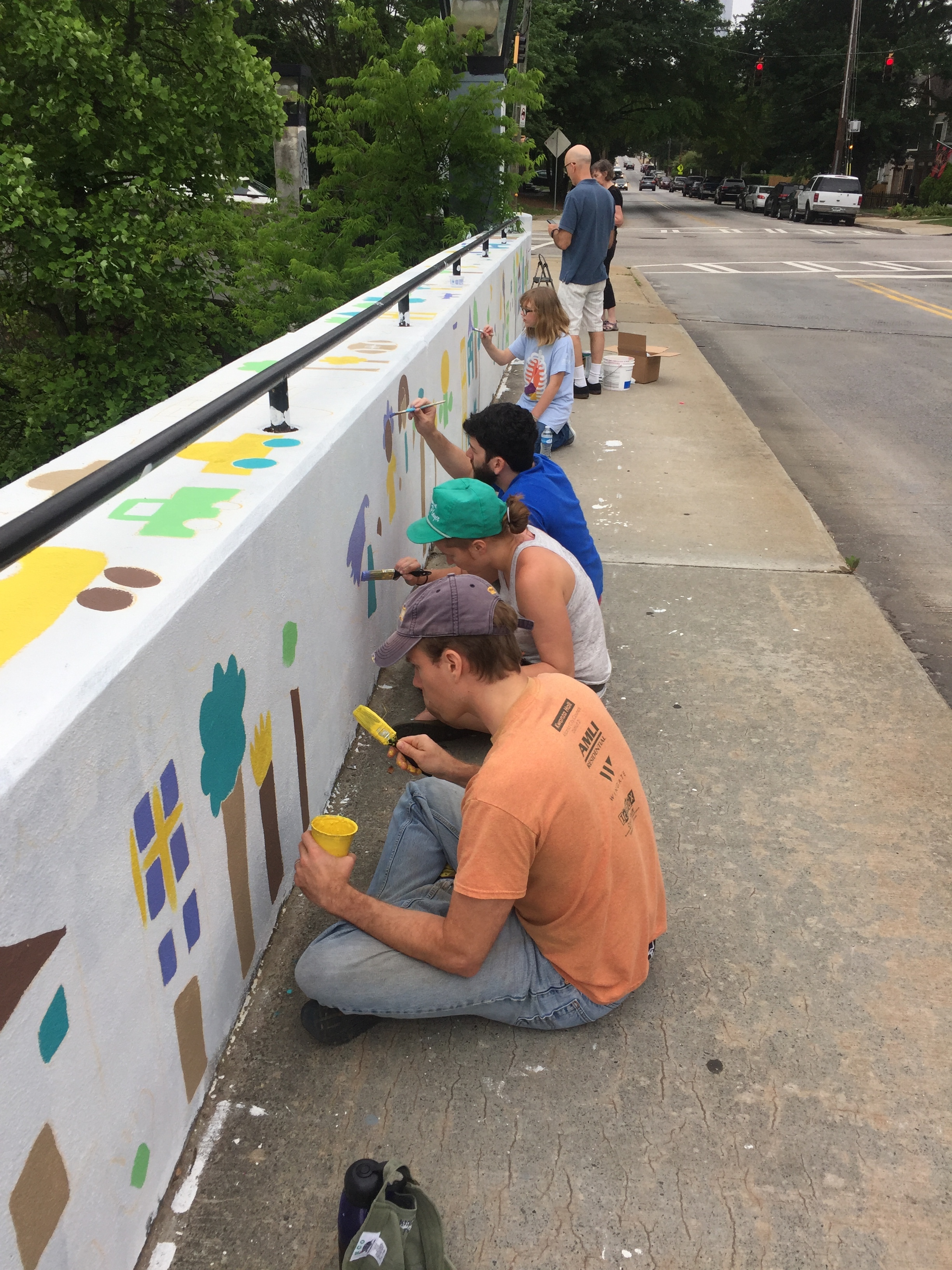  Community volunteers. 