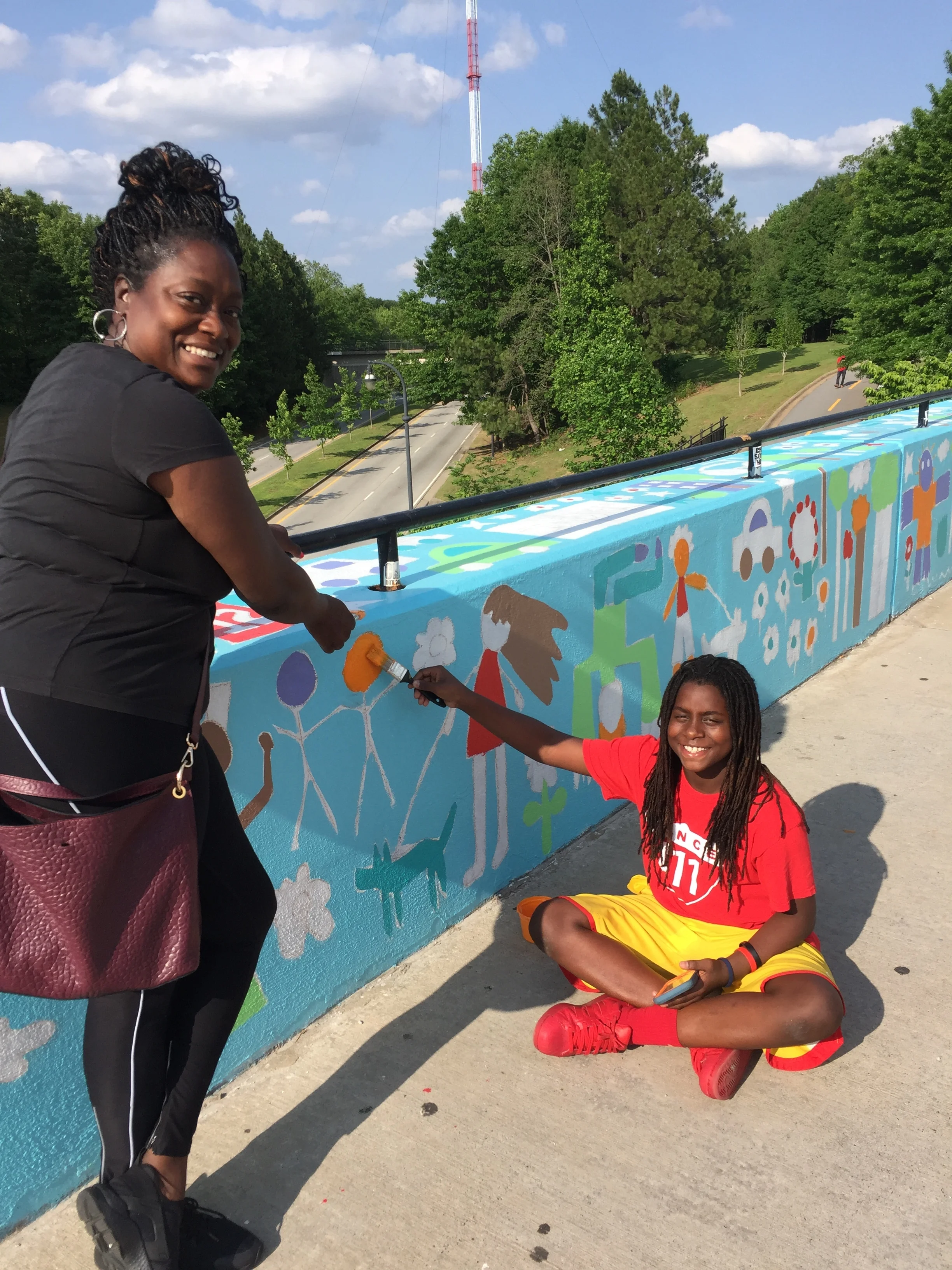  Community volunteers. 