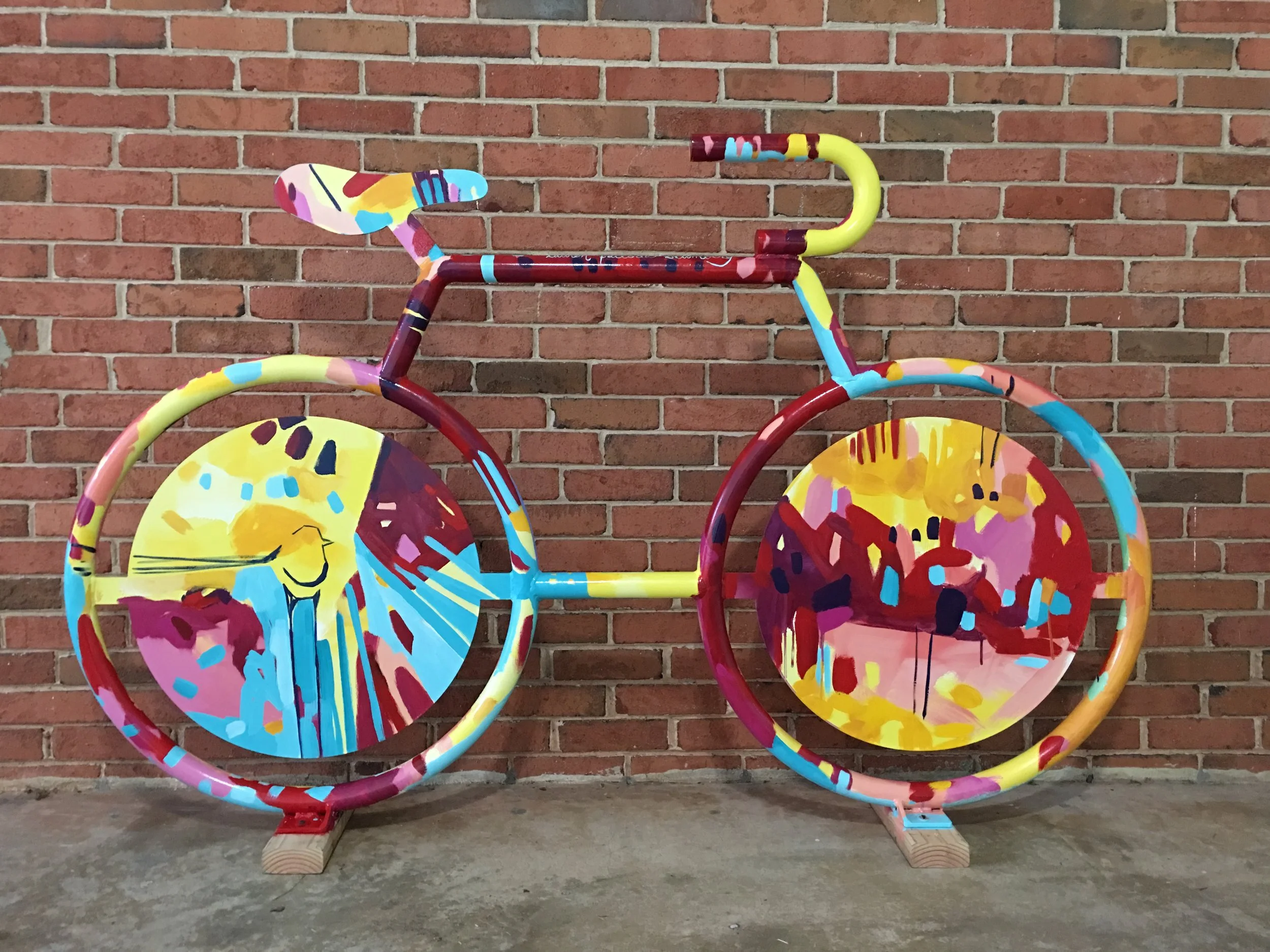 Bike Rack - Placed in Downtown Atlanta | 2017