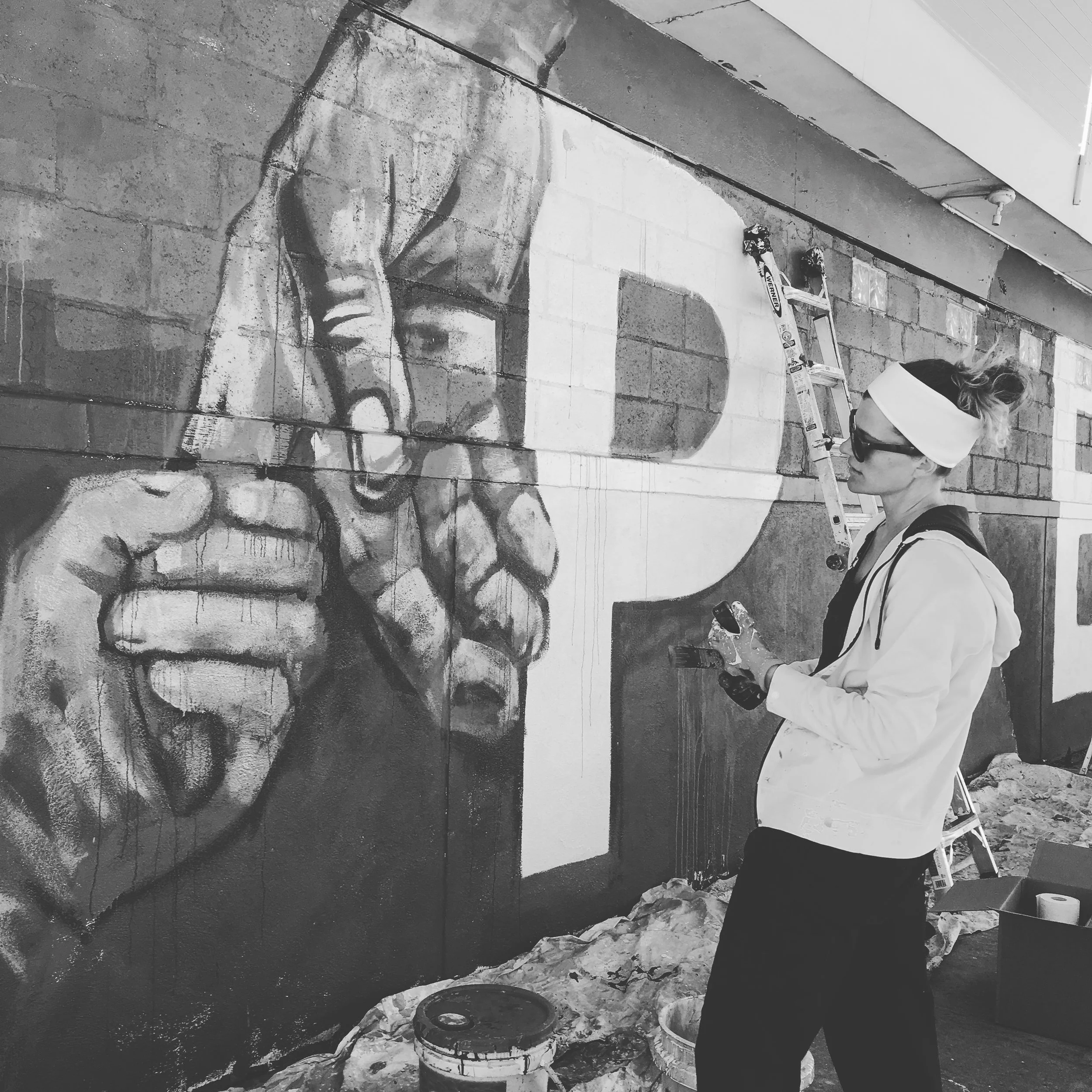 Peoplestown mural | In Process