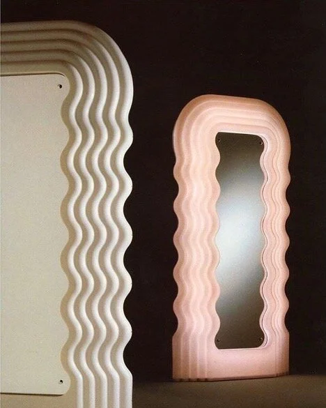 Figure 1. Ettore Sottsass Jr. Utrafragola Mirror. 1970