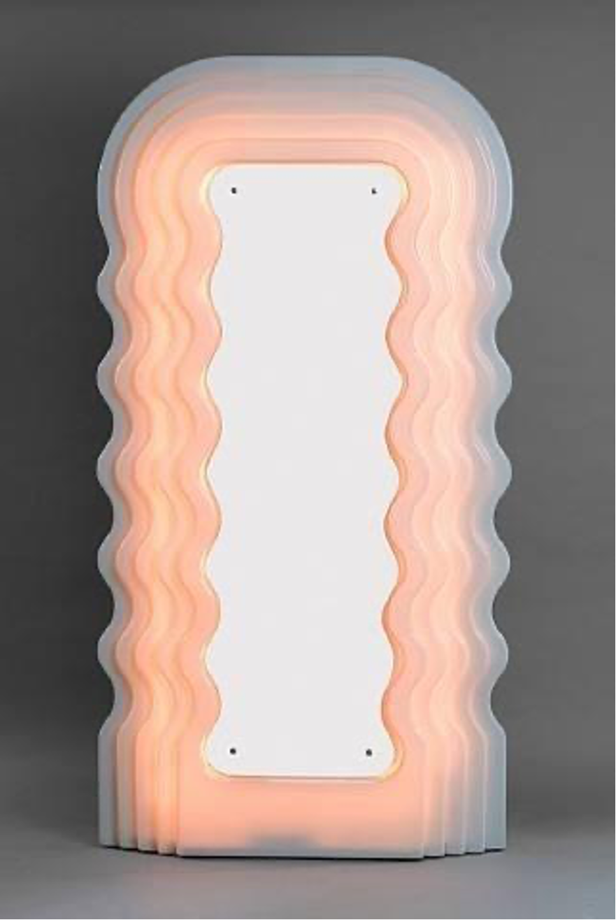Figure 8. Ettore Sottsass Jr. Utrafragola Mirror. 1970.