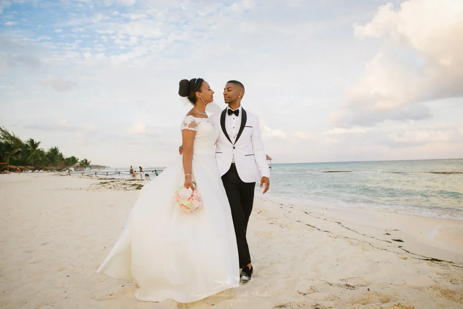 The love and connection between Sarah + Craig during their Mexican Destination Wedding was captured by Shenko Photography