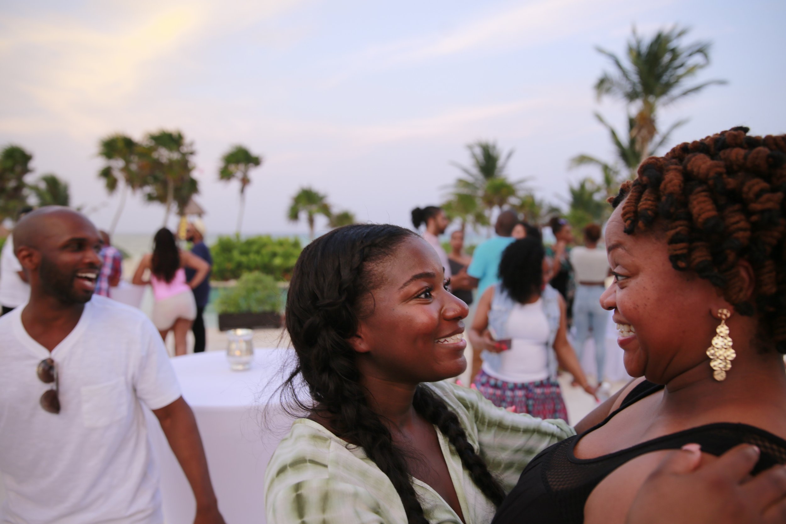 Black Destination Bride - BlackDesti Wedding Countdown Journal - Bridefriends Podcast - 3 Playa del Carmen Mexico - Secrets Maroma Welcome Pool 3.jpg