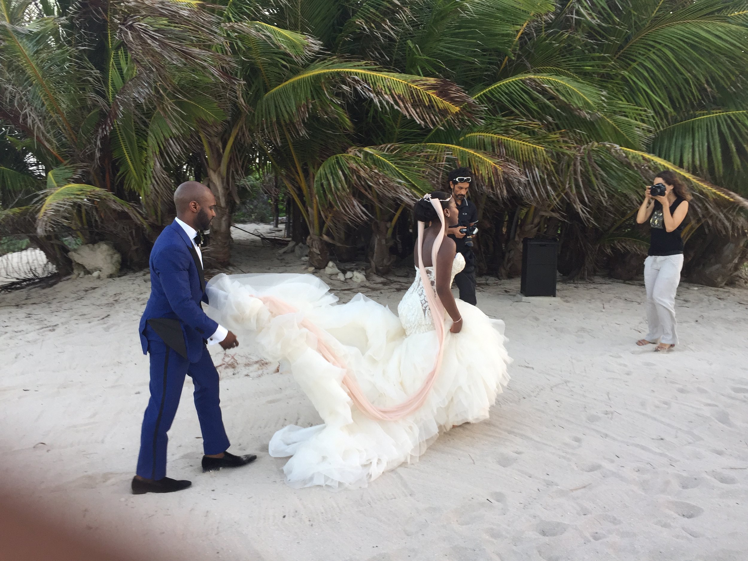 Black Destination Bride - Bridefriends Guide to Destination Weddings Podcast - BlackDesti Countdown - Blue Venado Beach Club - Shenko Photography - Mexico Wedding Photo Ivory Perkins Beauty - Eve of Milady 1560 3.JPG