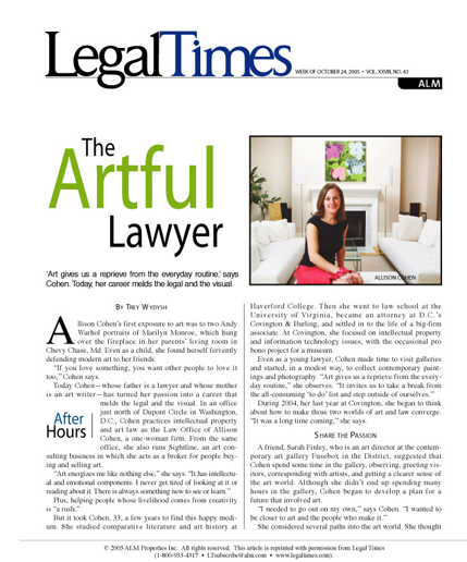 Legal Times <br> October 2005