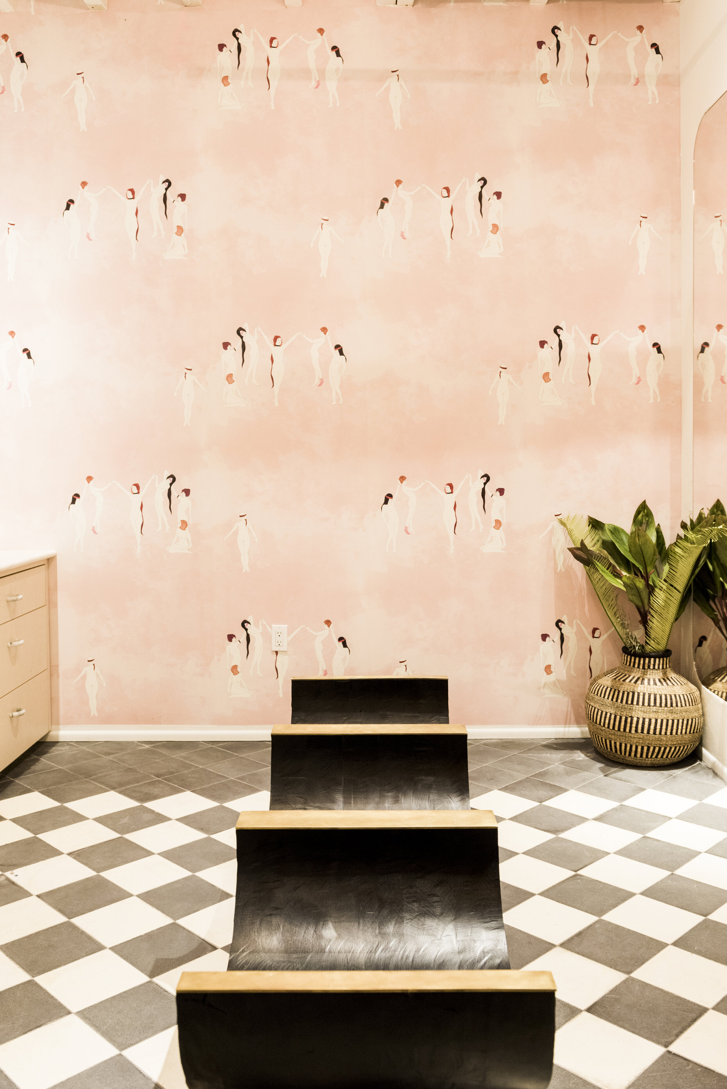 Maison C Coven wallpaper at the Hatch store in NYC.jpg