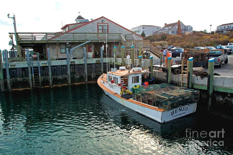 Dan's father's lobster boat the BENJO