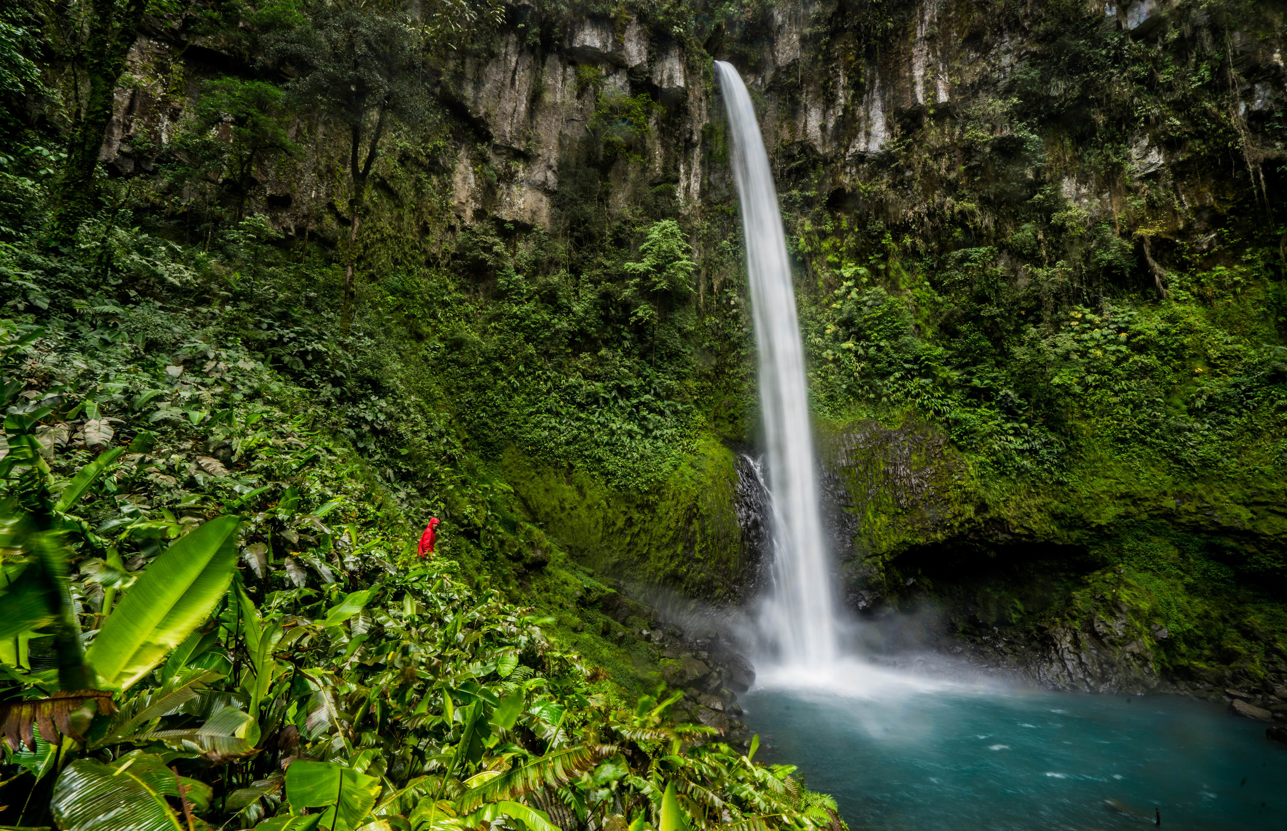Paisaje de catarata
