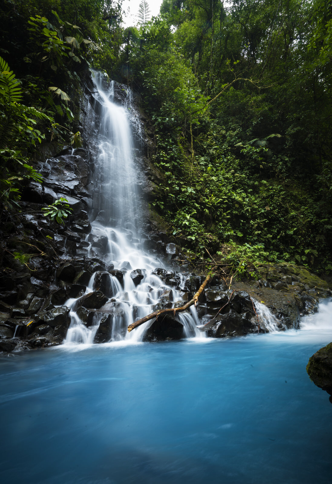 Catarata Mística en el camino