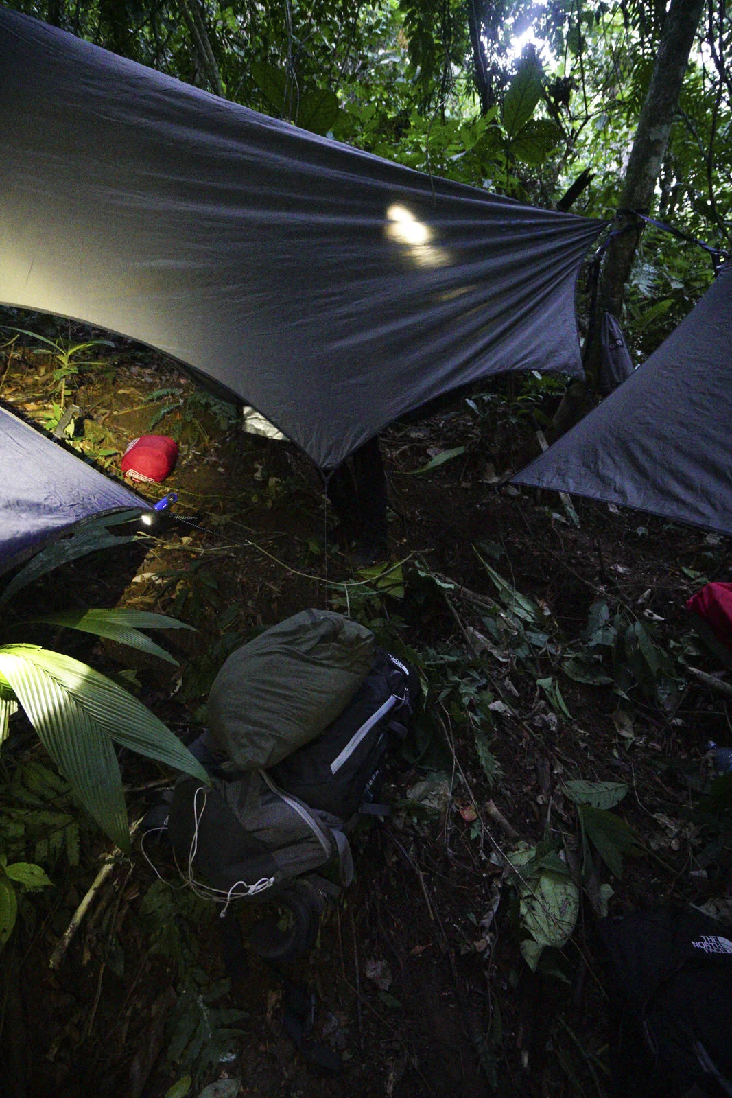 Campamento noche 1