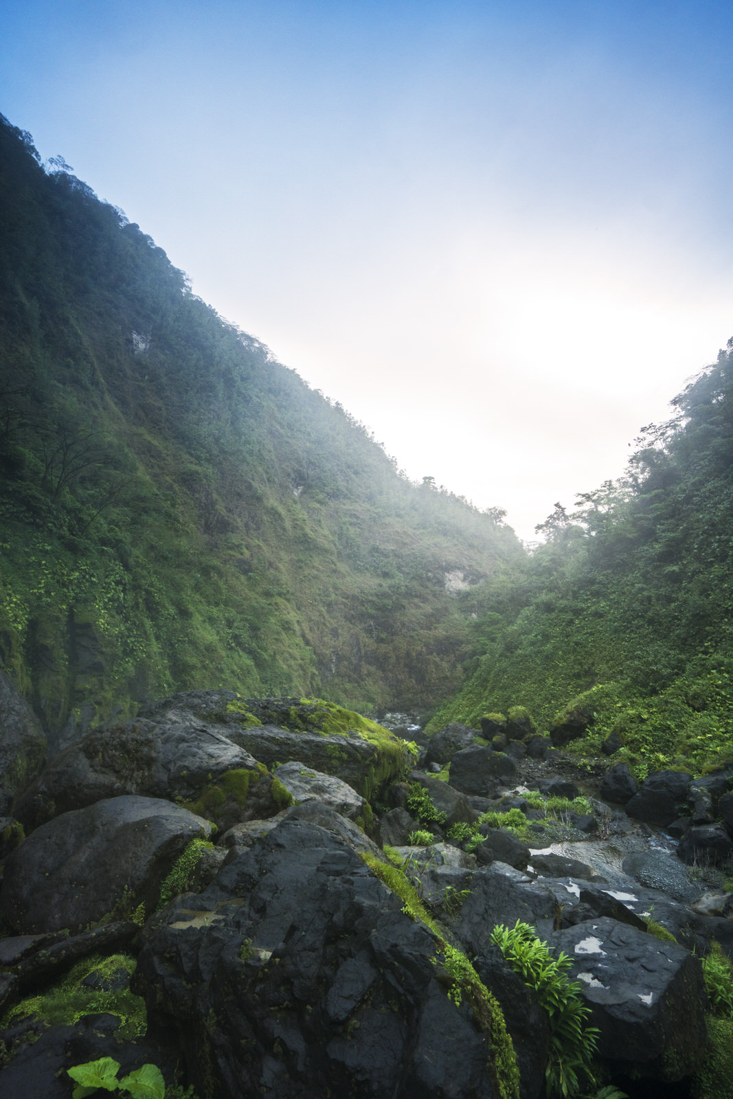Paisaje de catarata