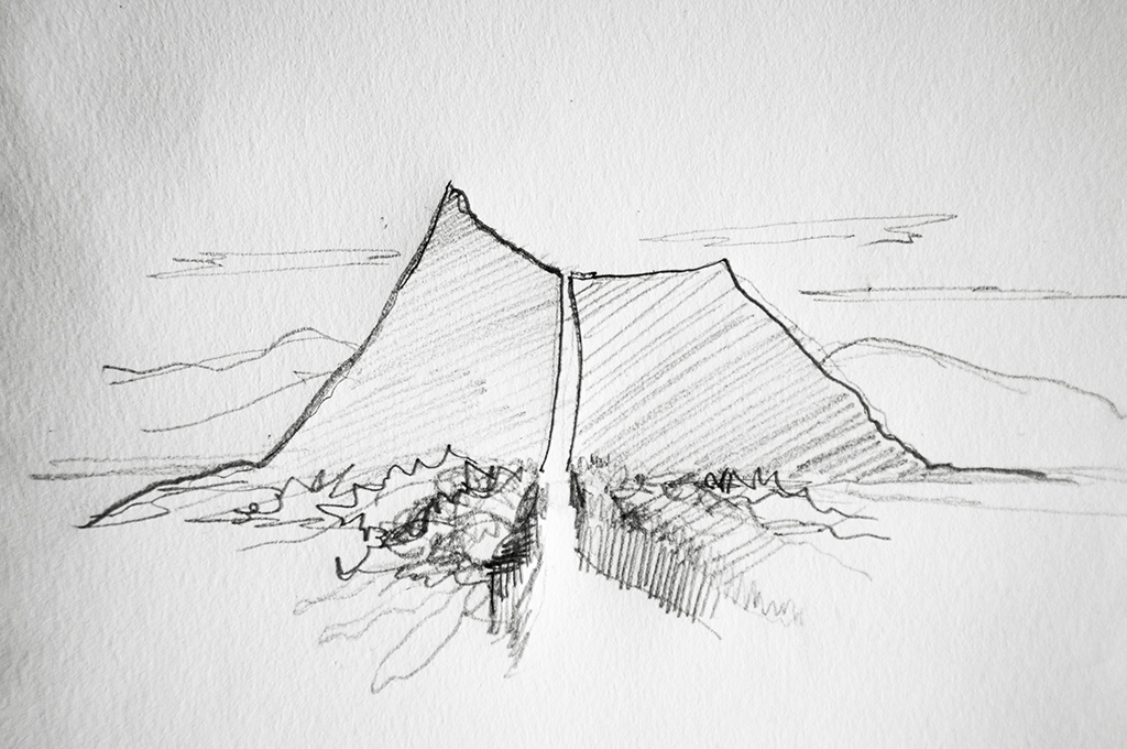 Sketch de cerro Lagarto