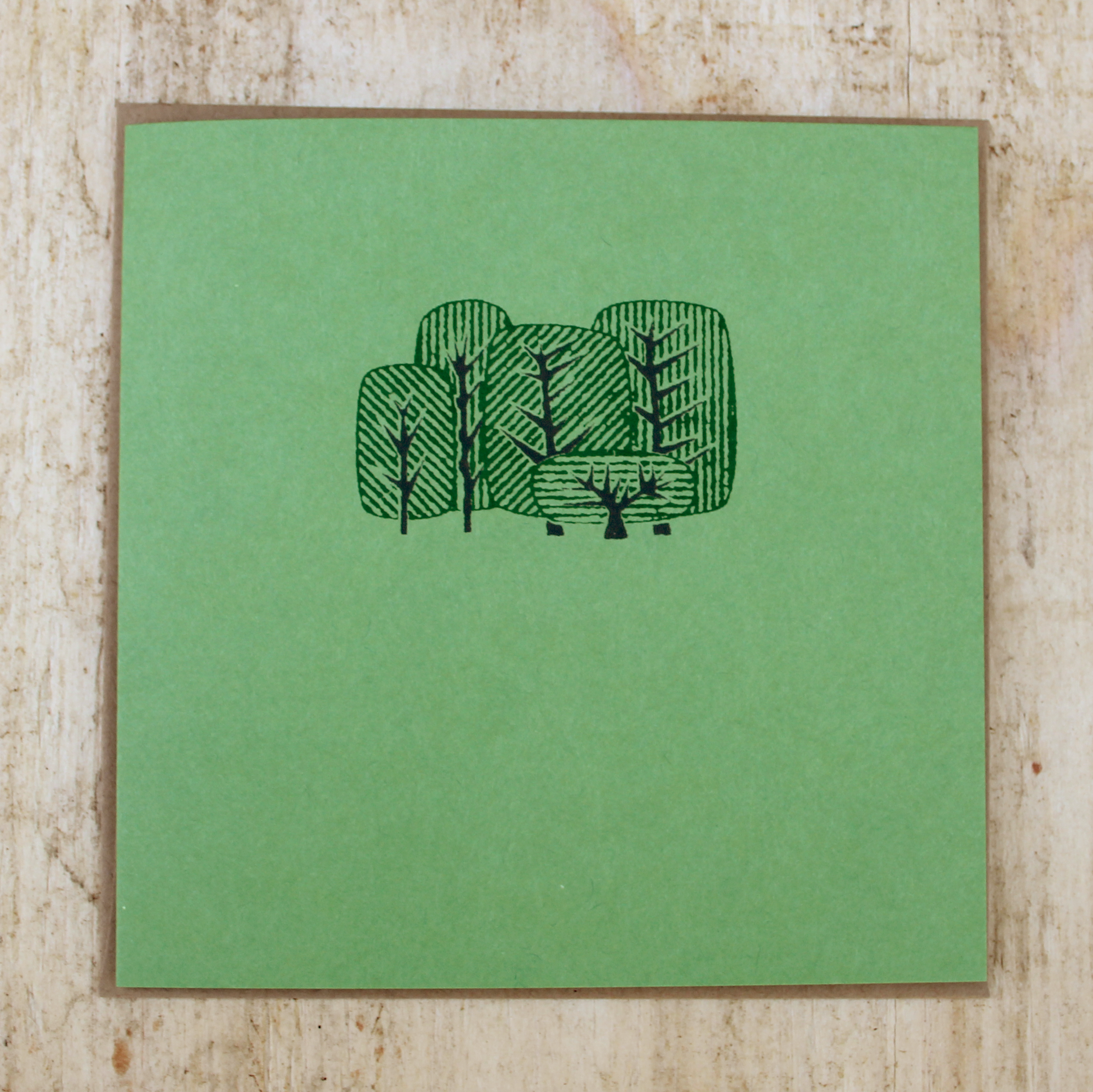 Five Trees Card