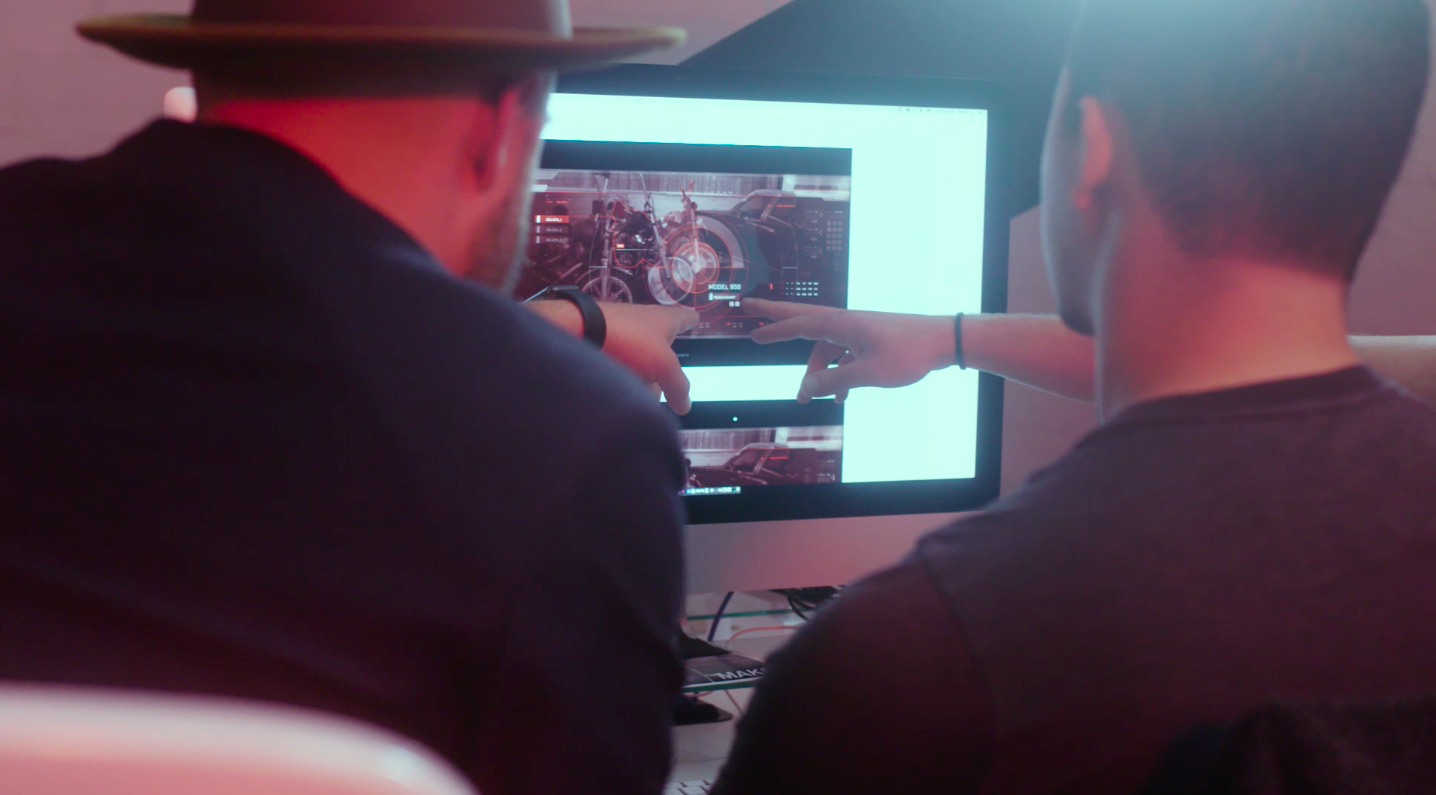 The Terminator 2 Interface Reimagined Using Adobe XD