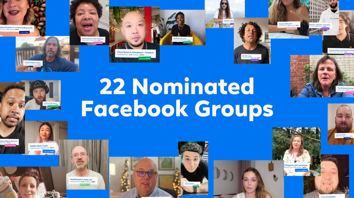 Facebook Communities Summit Awards show