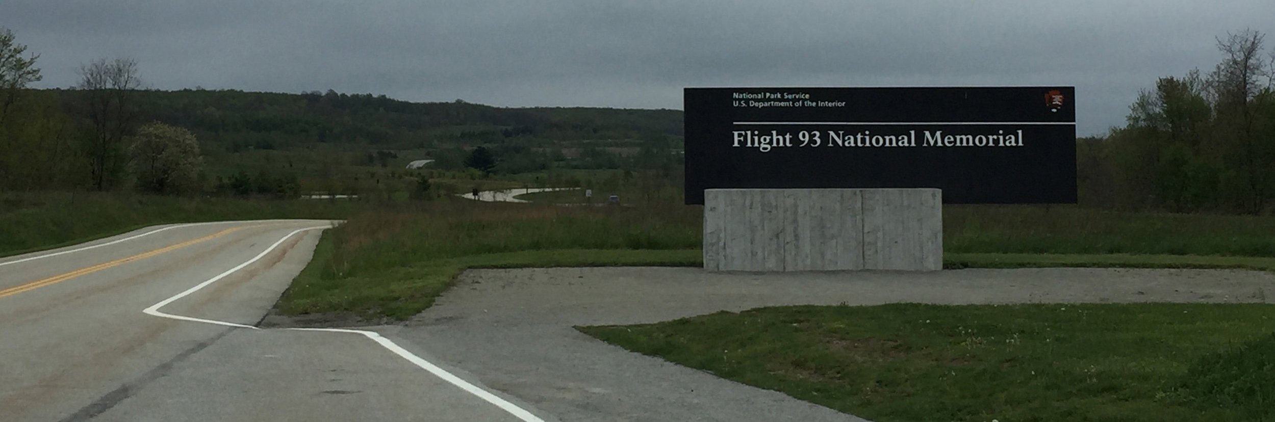 Entrance Sign -- Flight 93 National Memorial
