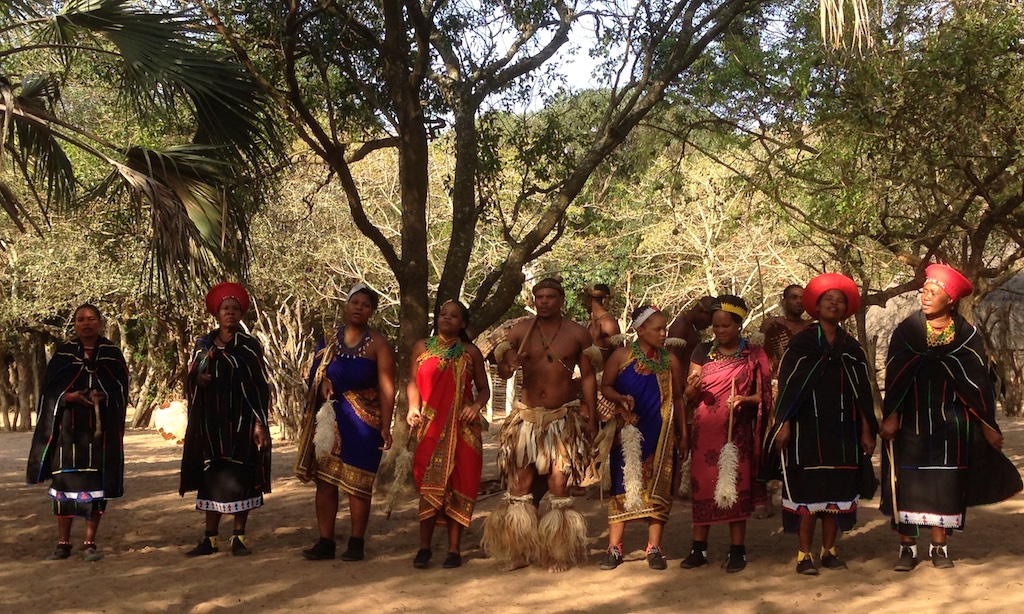 Performance at the Swazi Village, Swaziland