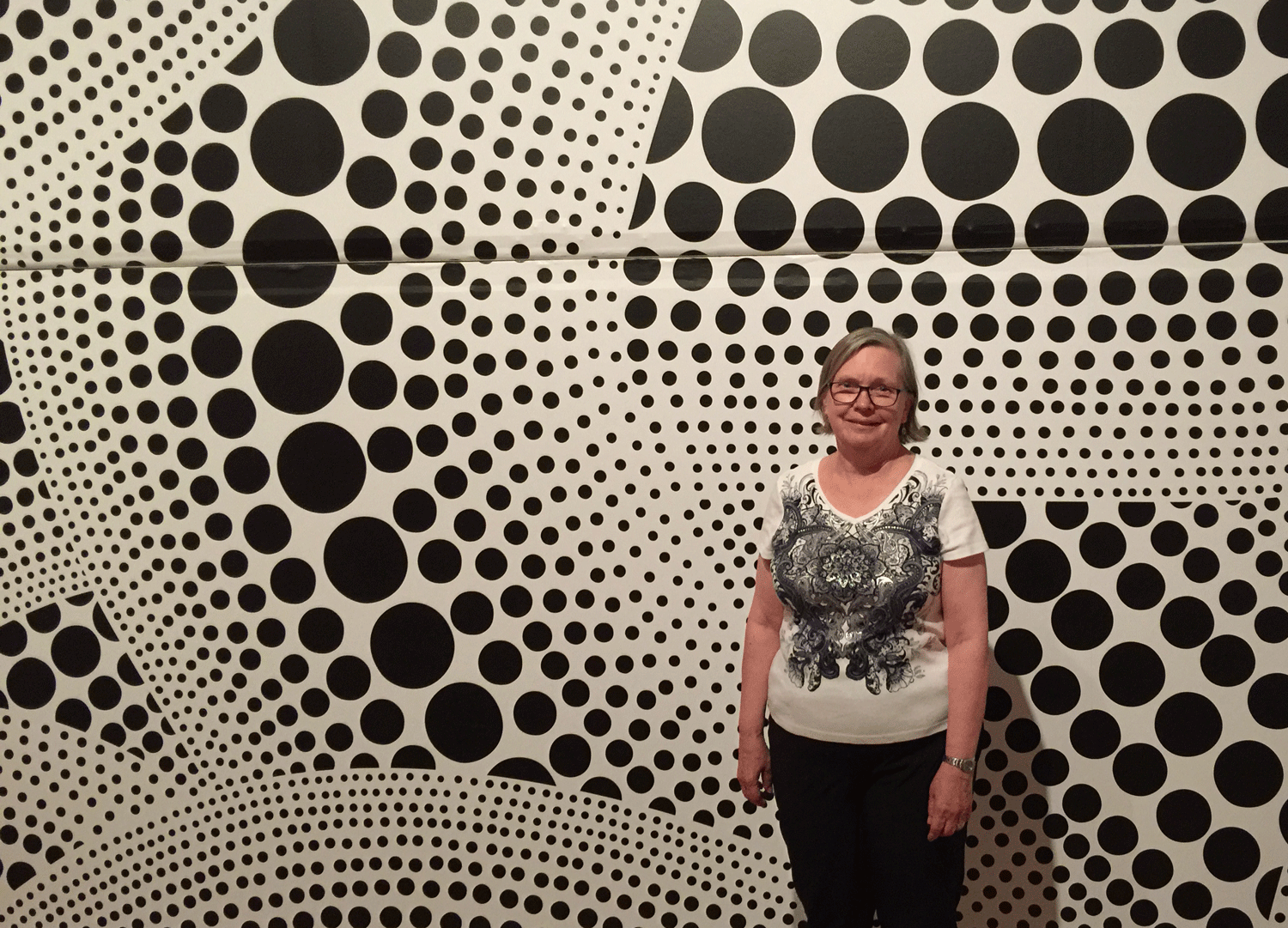Yayoi Kusama exhibit at Seattle Art Museum - 2017.