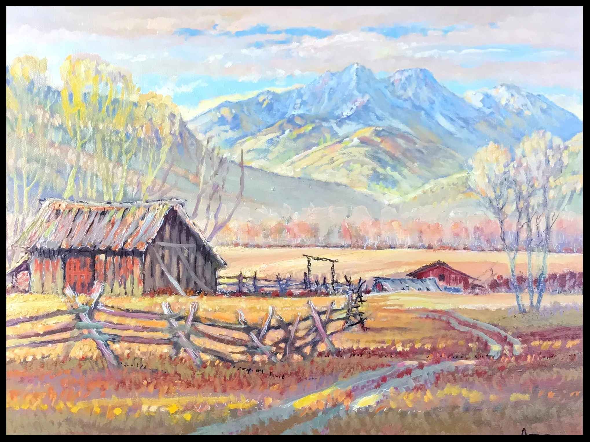 Jack Fenced Homestead - Jerry Abbie