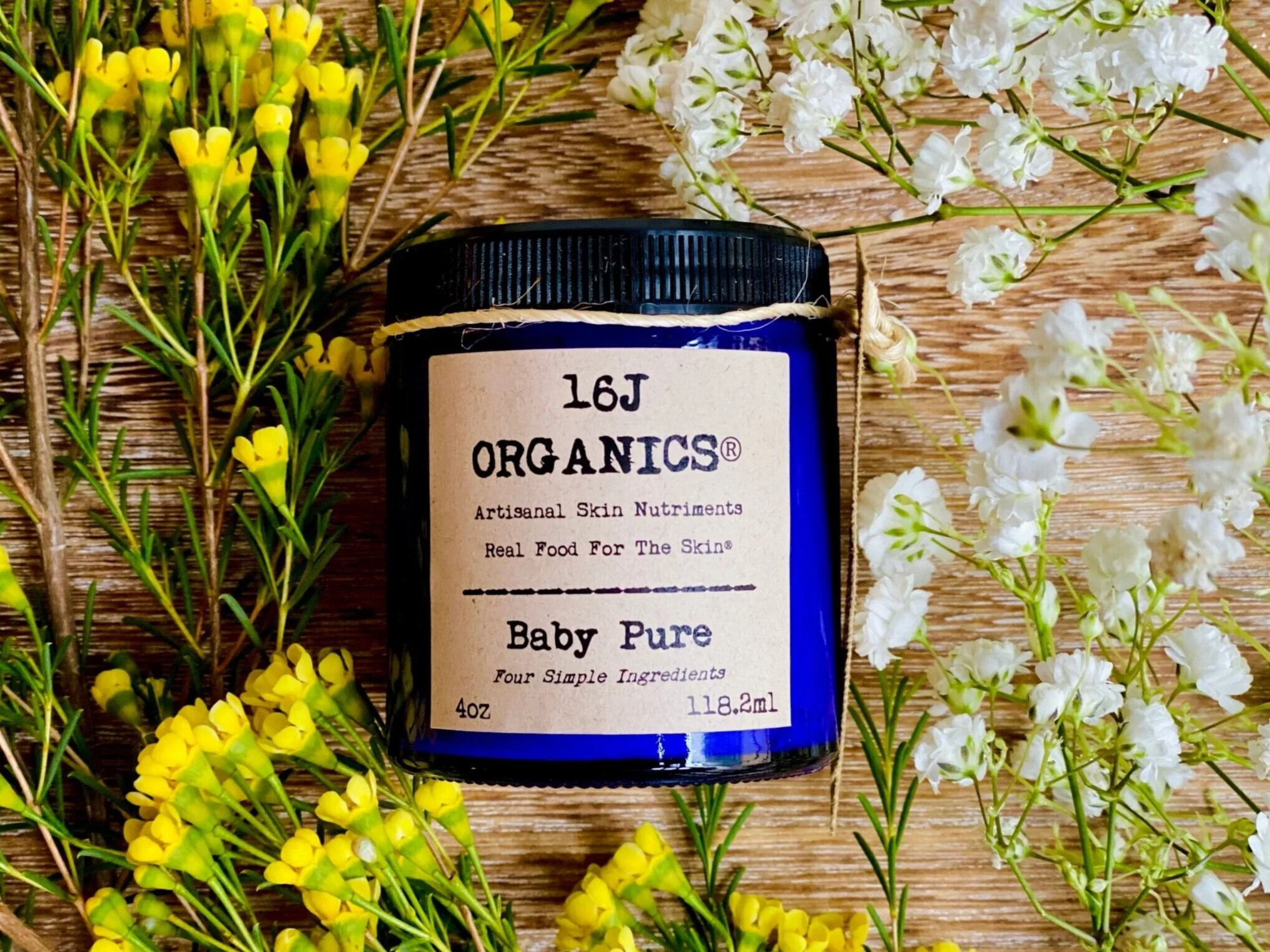 16J ORGANICS™ 100 Natural Organic SkincareREAL FOOD FOR OUR SKIN