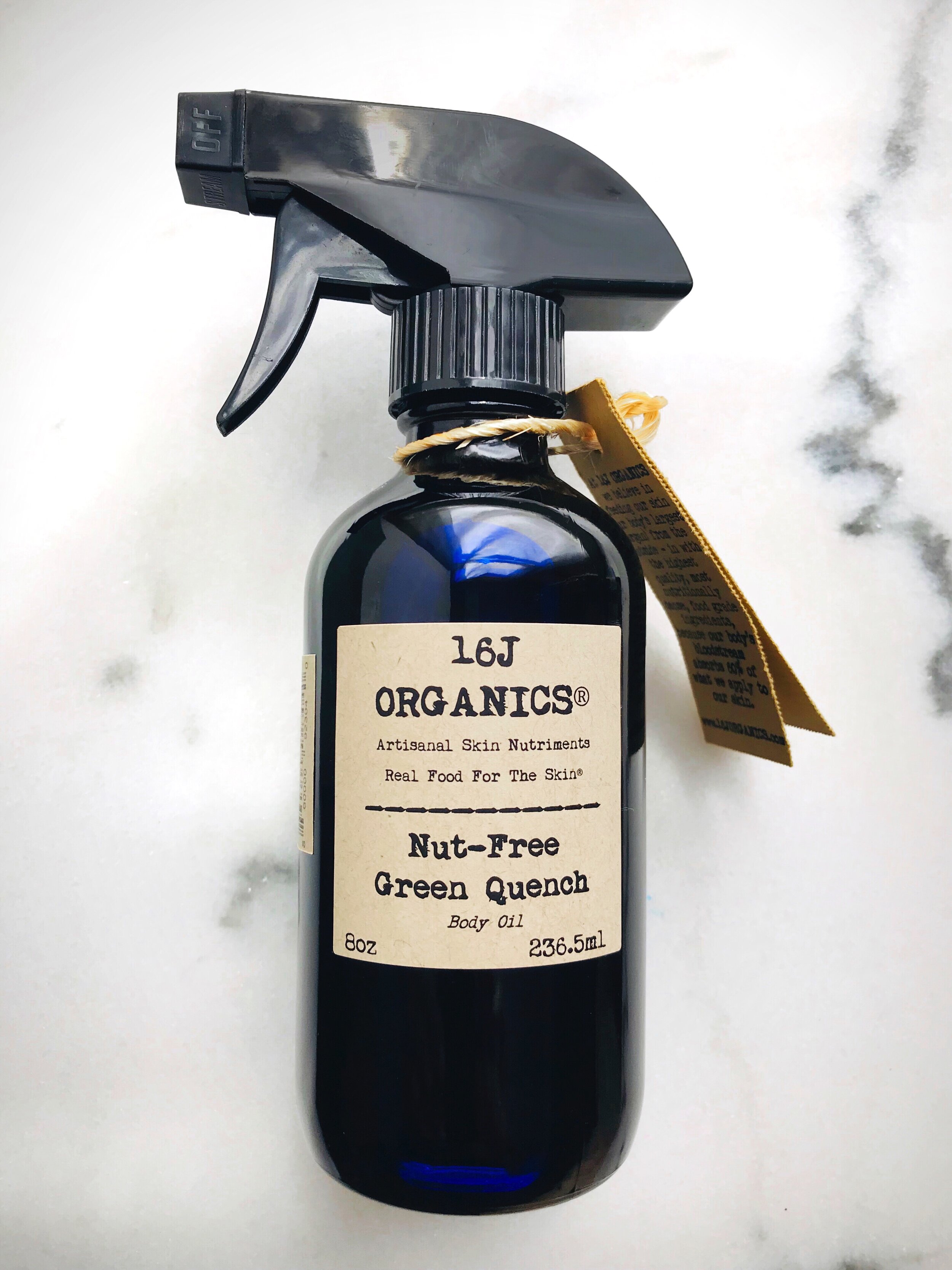 Nut-Free Green Quench -Body Oil / Skin Oil 8oz